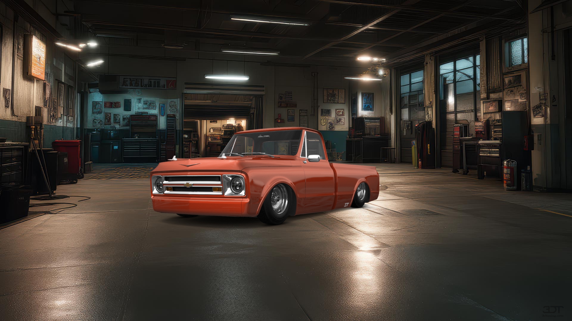 Chevrolet C-10 Cheyenne 2 Door pickup truck 1967 tuning