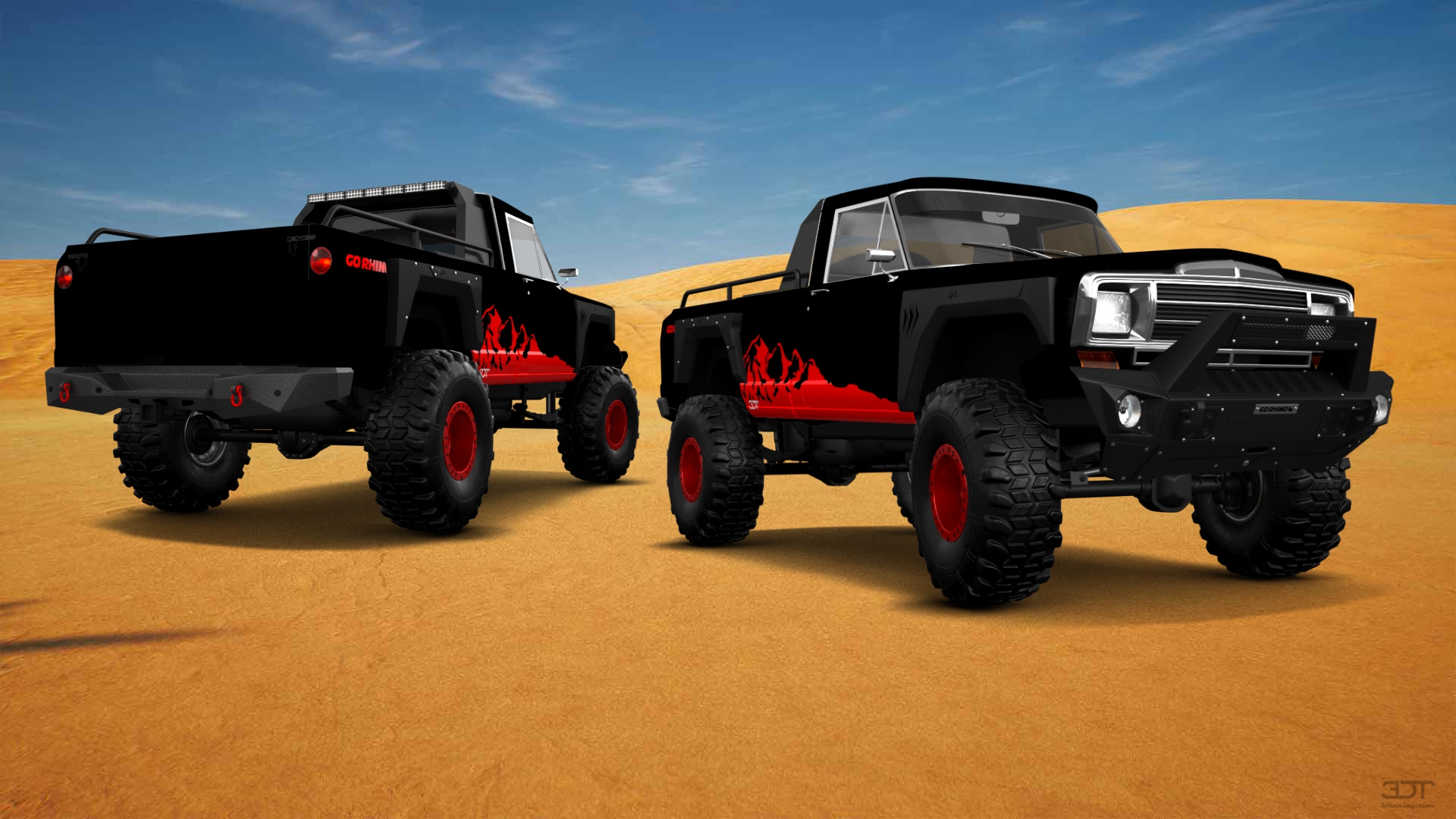 Jeep Gladiator SJ 2 Door pickup truck 1988 tuning