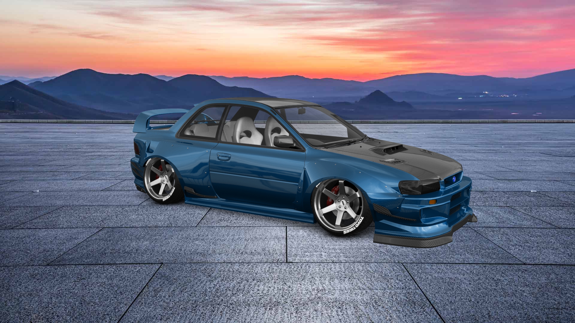 Subaru Impreza WRX STI 22B 2 Door Coupe 2000