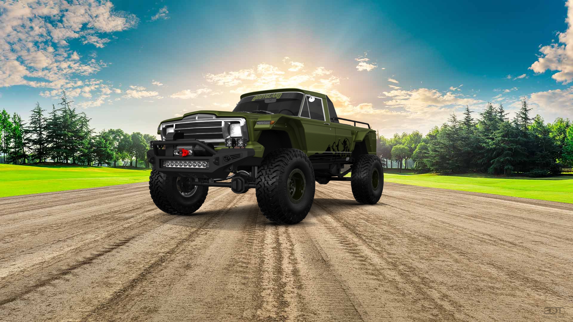 Jeep Gladiator SJ 2 Door pickup truck 1988