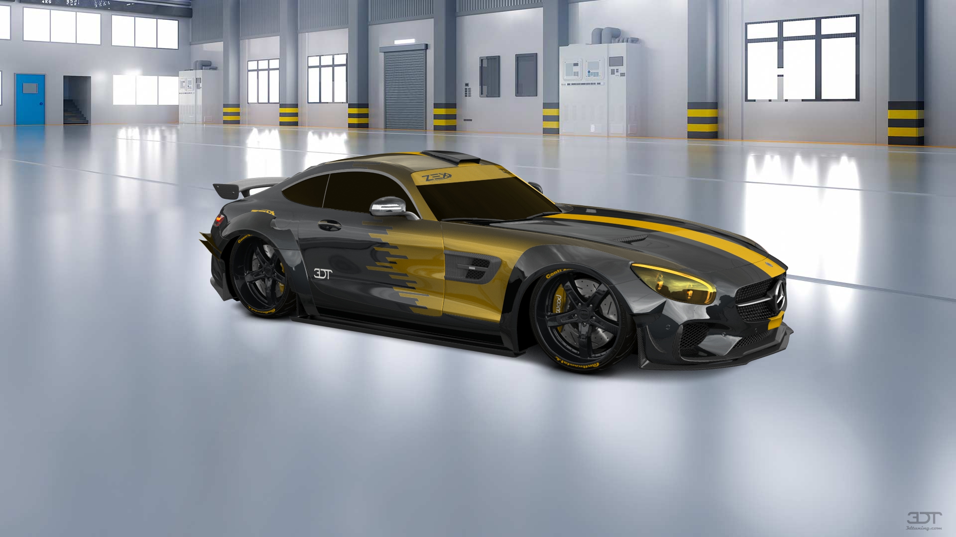 Mercedes AMG GT 2 door fastback coupe 2015