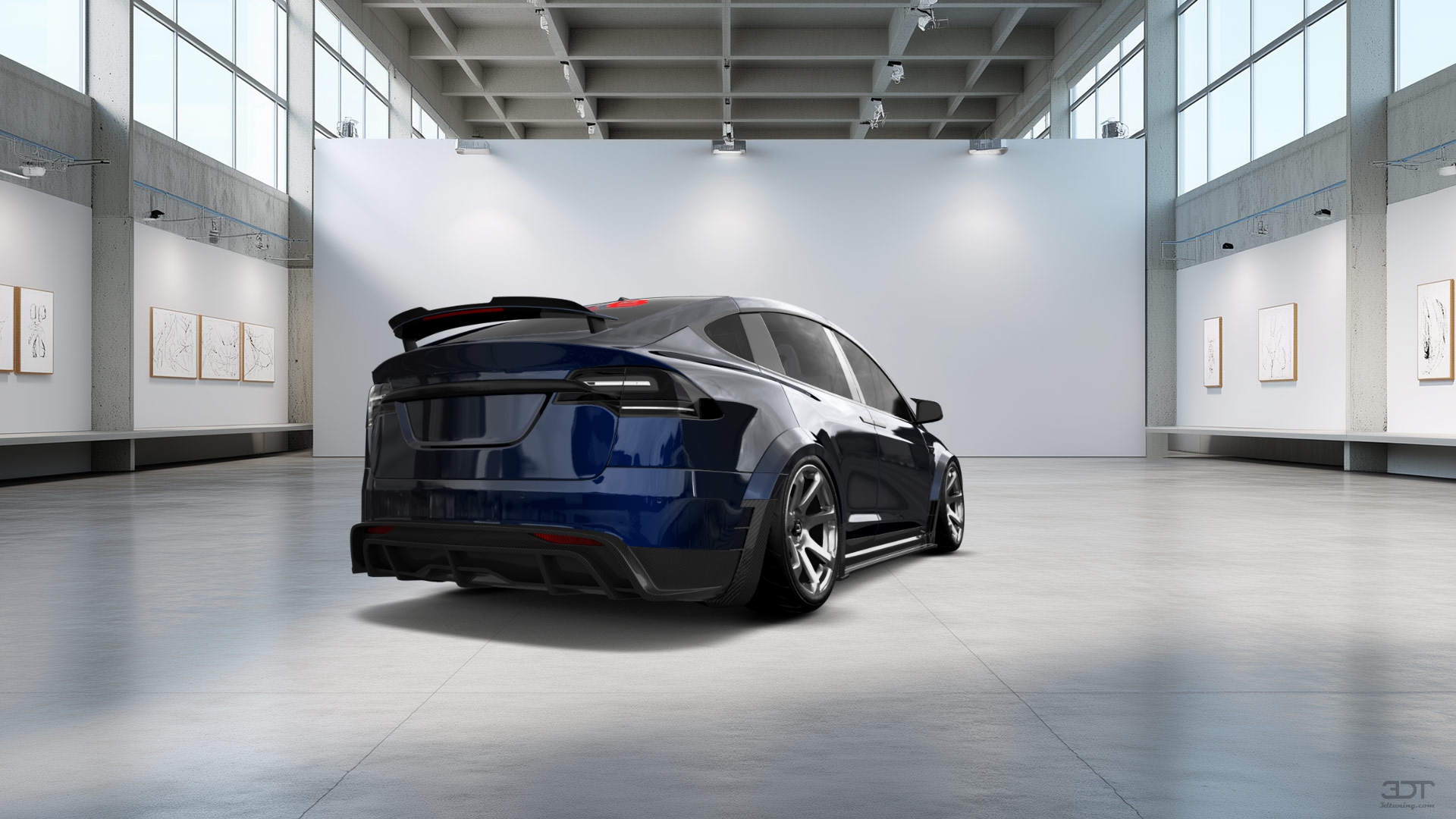 Tesla Model X 5 Door SUV 2024 tuning