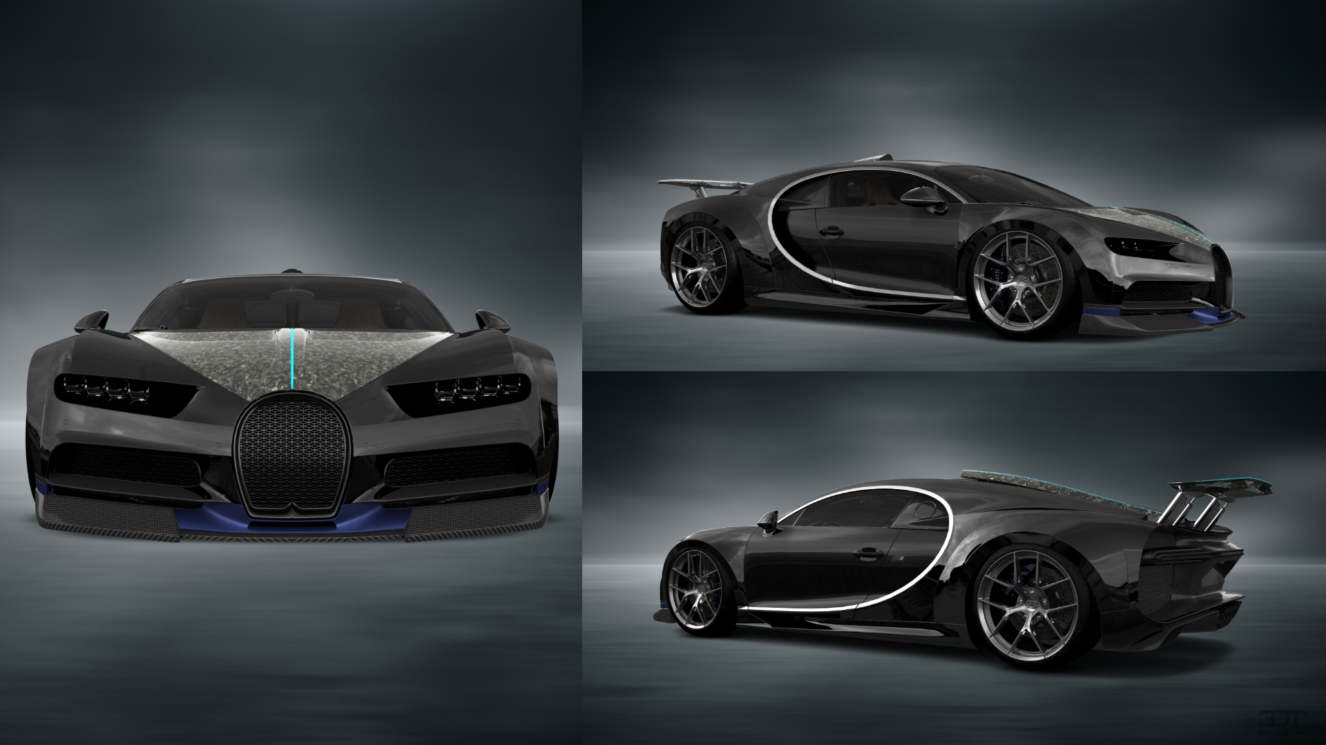 Bugatti Chiron 2 Door Coupe 2016 tuning