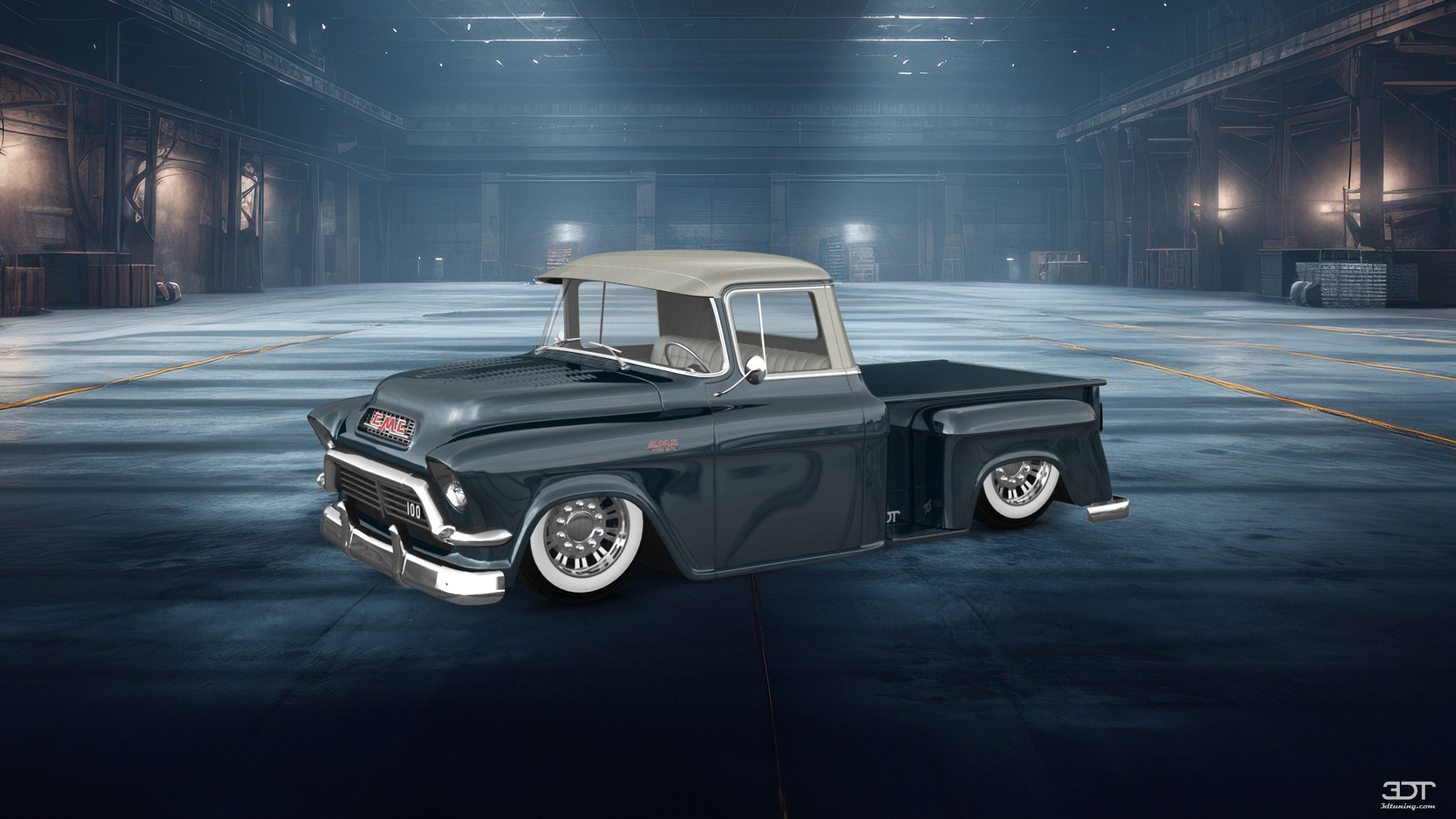 GMC 100 Stepside 2 Door pickup truck 1957 tuning
