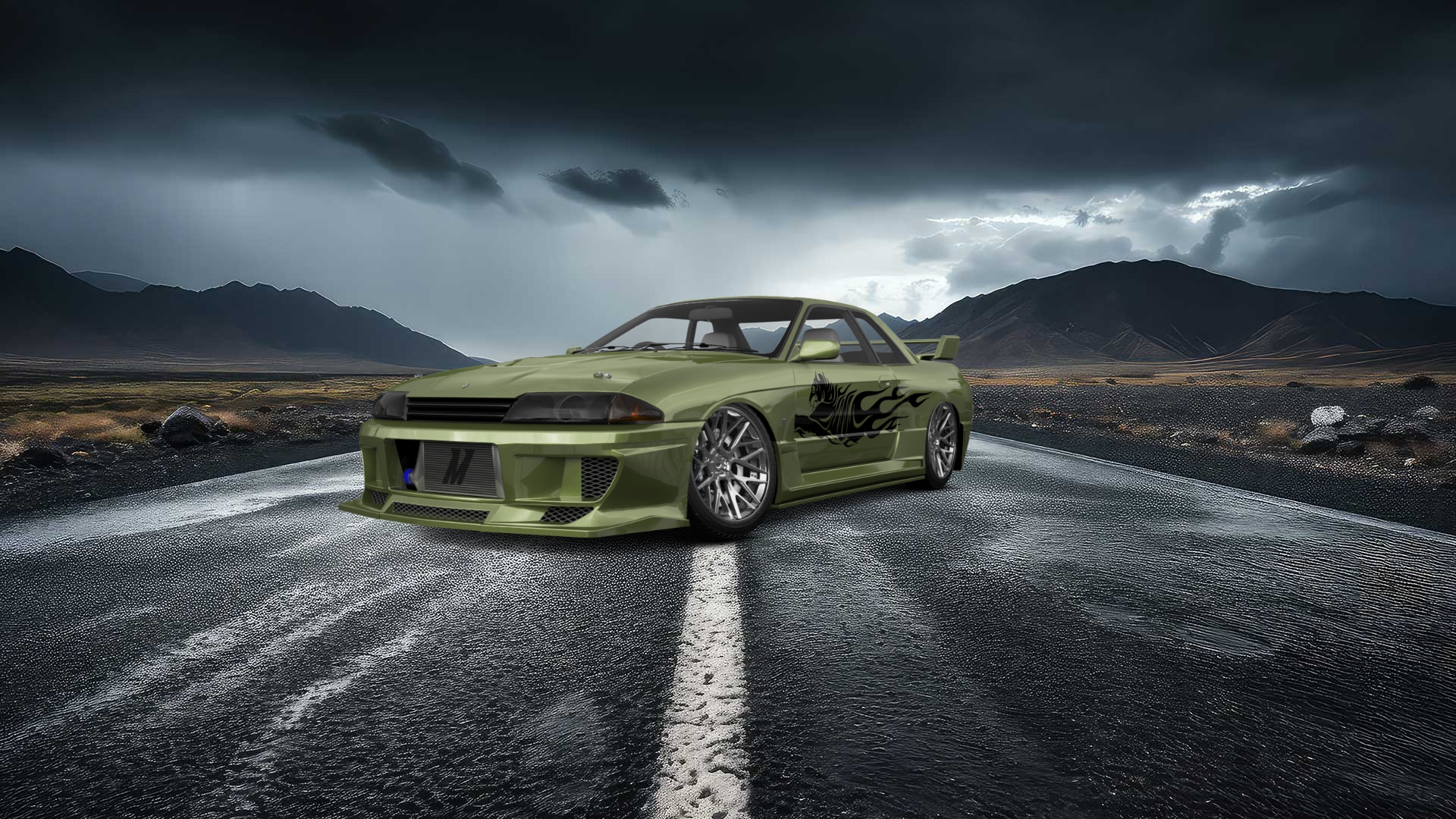 Nissan Skyline GT-R 2 Door Coupe 1989 tuning