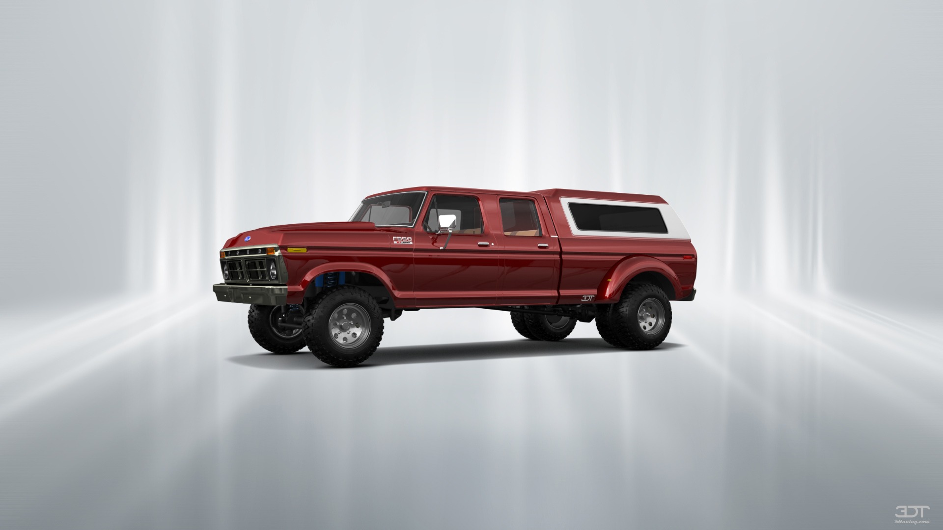 Ford F-350 Dually 4 Door pickup truck 1973 tuning