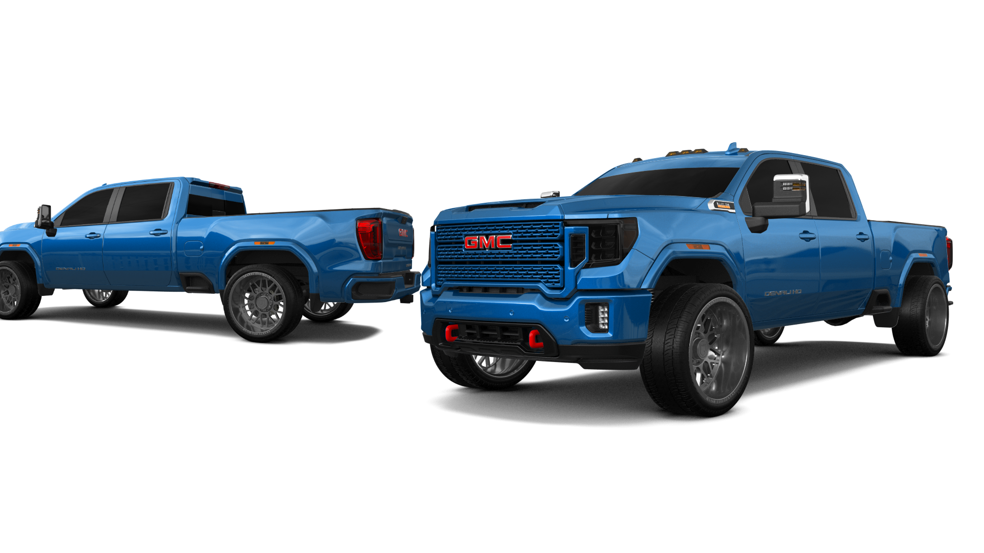 Tuning GMC Sierra 2500 HD 4 Door pickup truck 2020