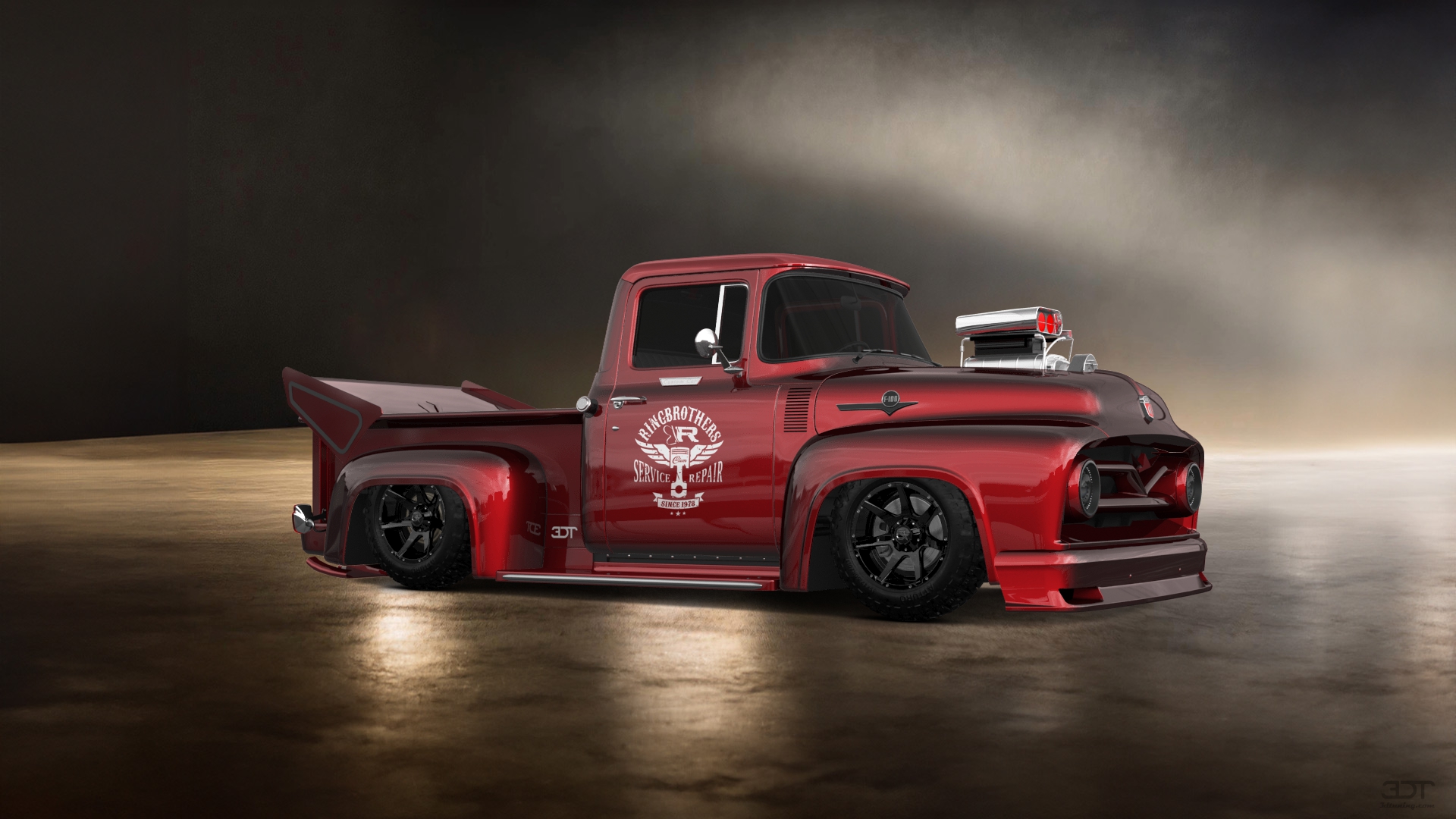 Ford F-100 2 Door truck 1956