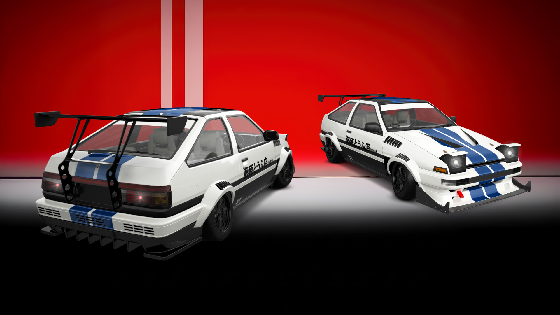 Toyota AE86 3 Door Hatchback 1985 tuning