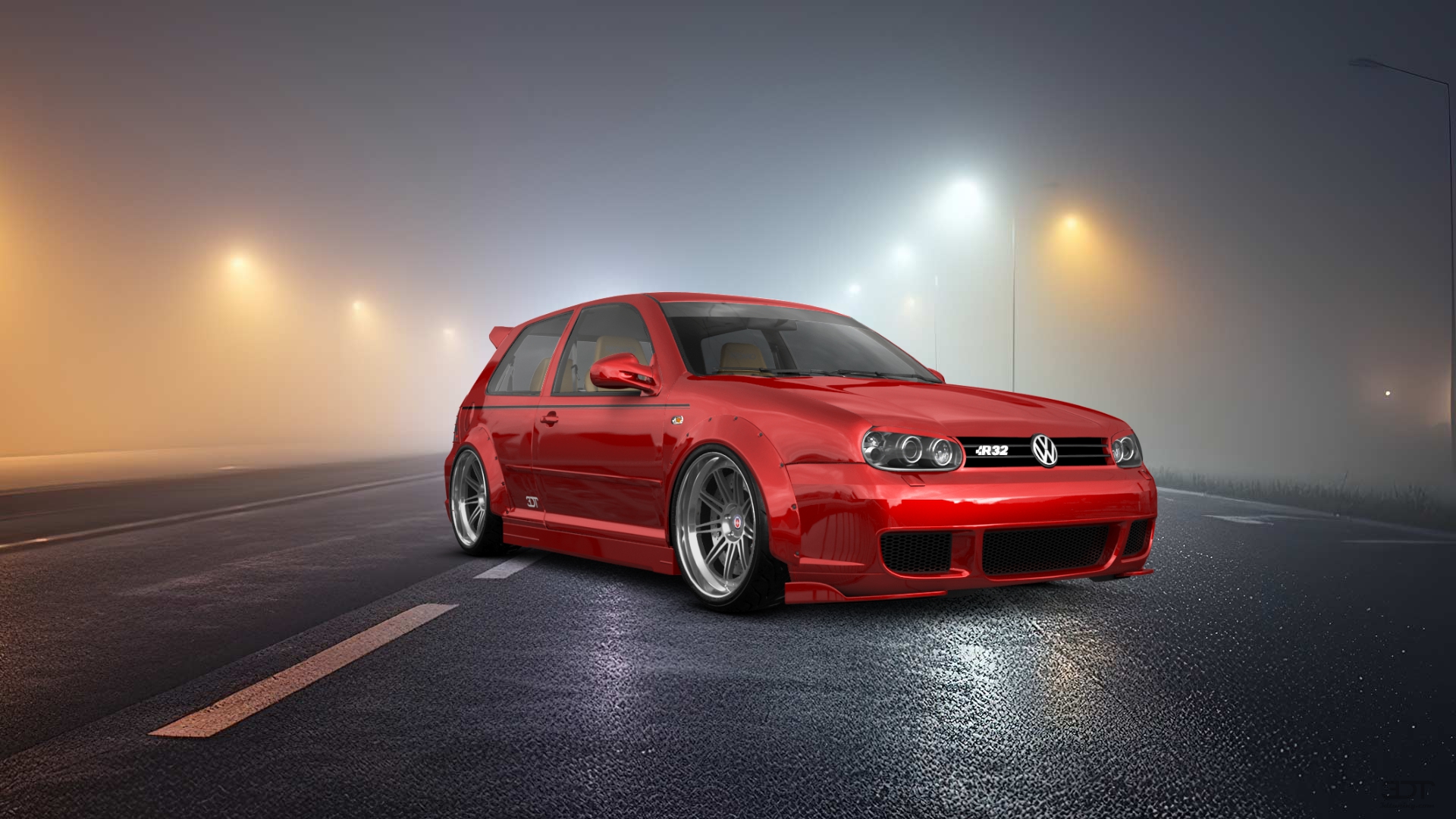 Volkswagen Golf 4 (mk4) 3 Door Hatchback 1997 tuning