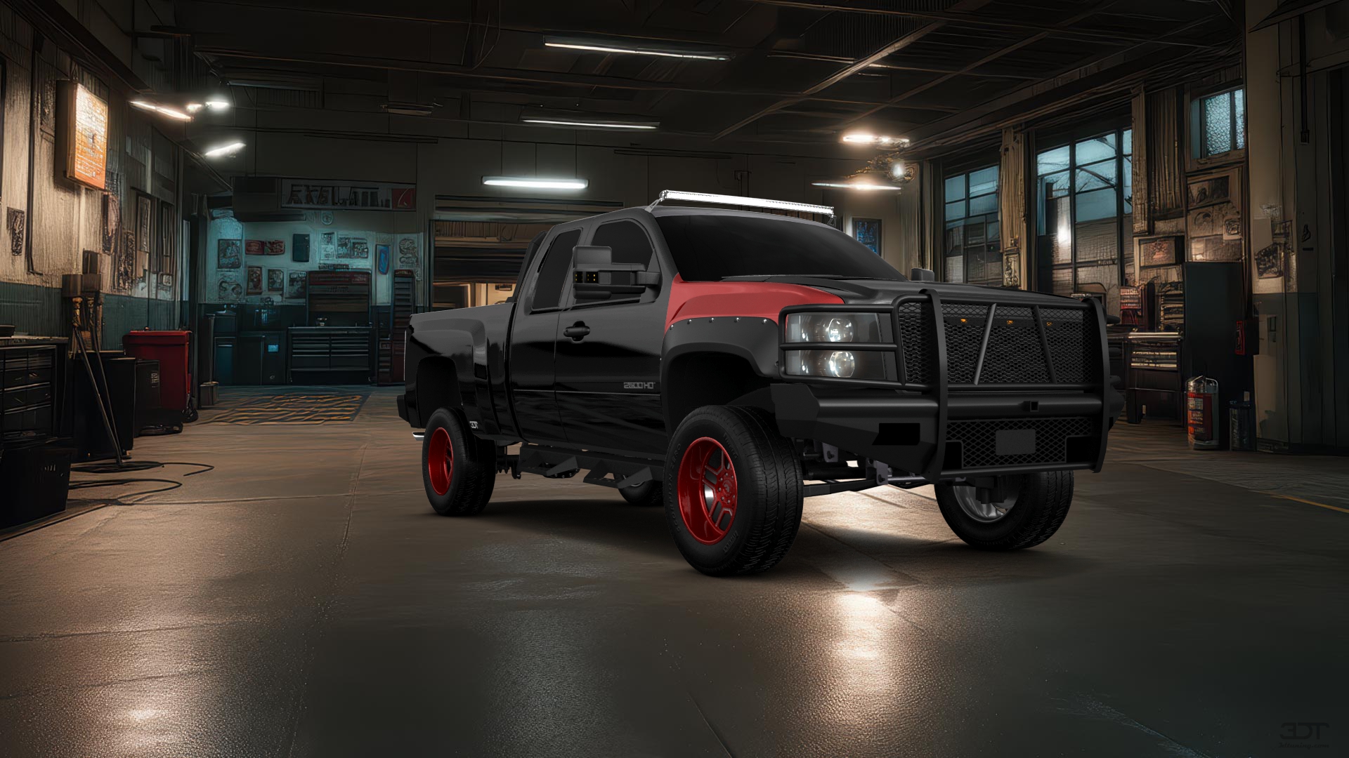 Chevrolet Silverado 2500 HD Extended Cab Pickup Truck 2007 tuning