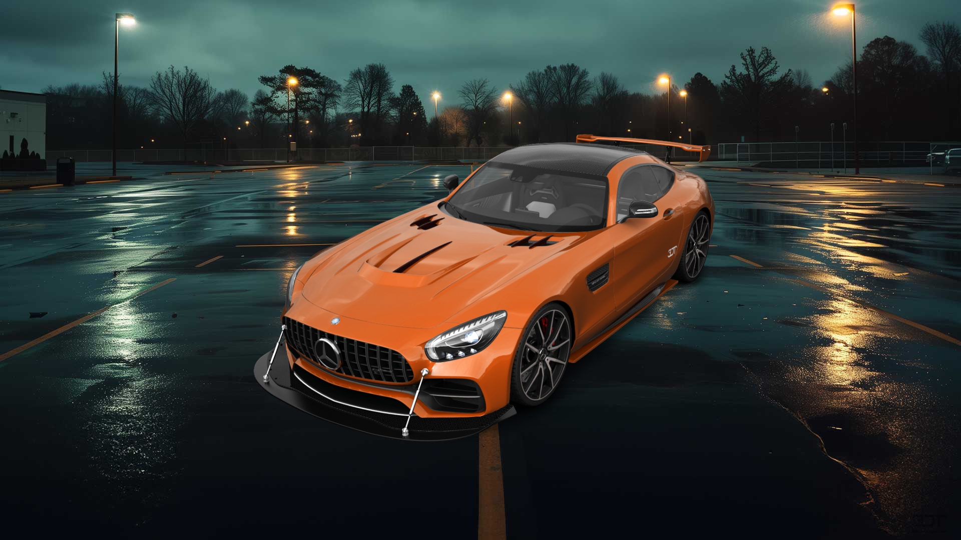 Mercedes AMG GT 2 door fastback coupe 2016