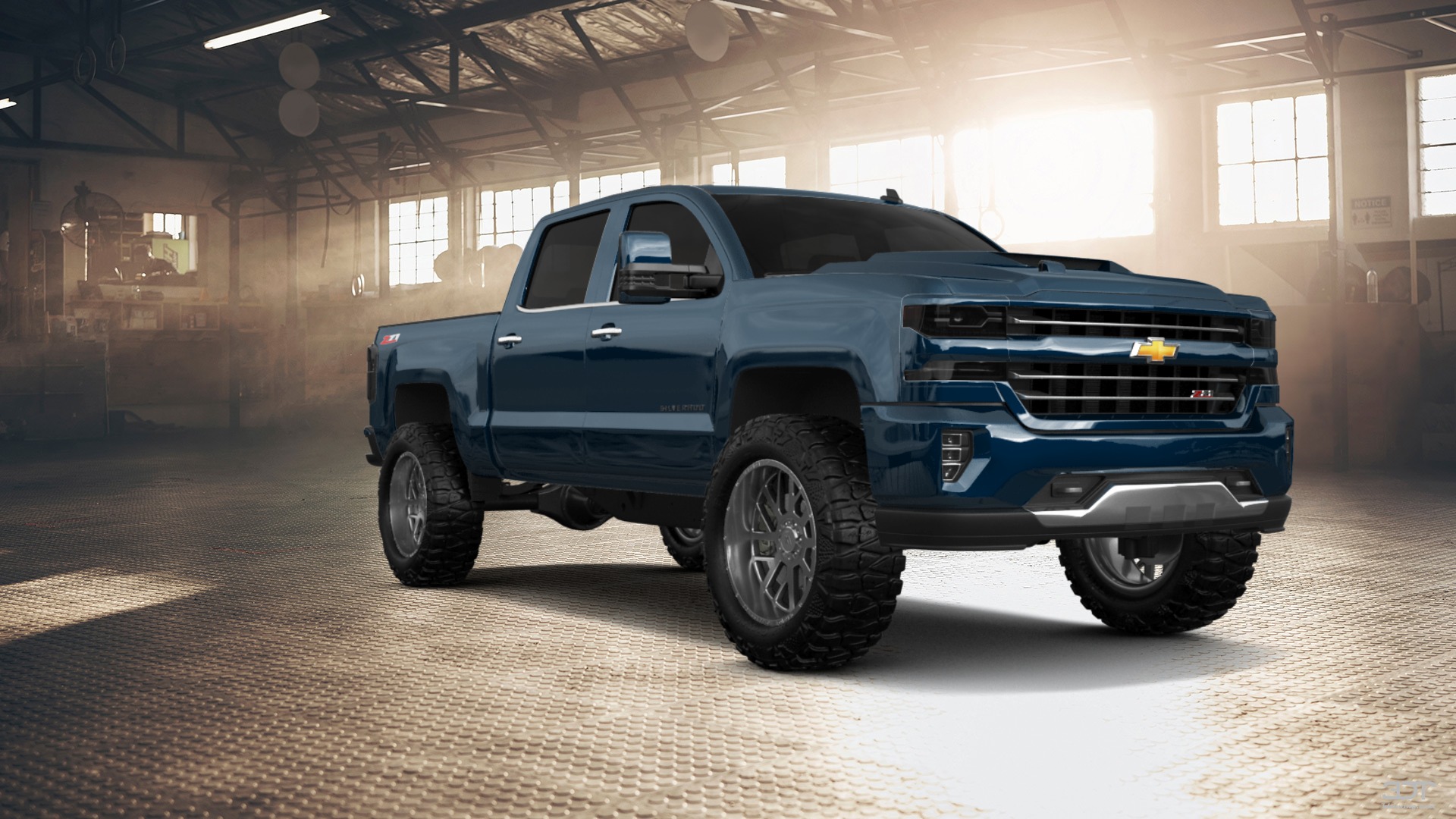 Chevrolet Silverado 1500 4 Door pickup truck 2016 tuning