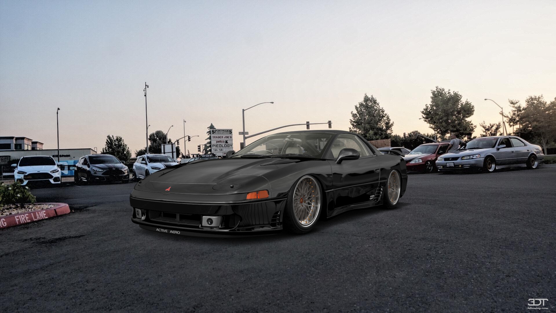 Mitsubishi 3000GT 2 Door Coupe 1991