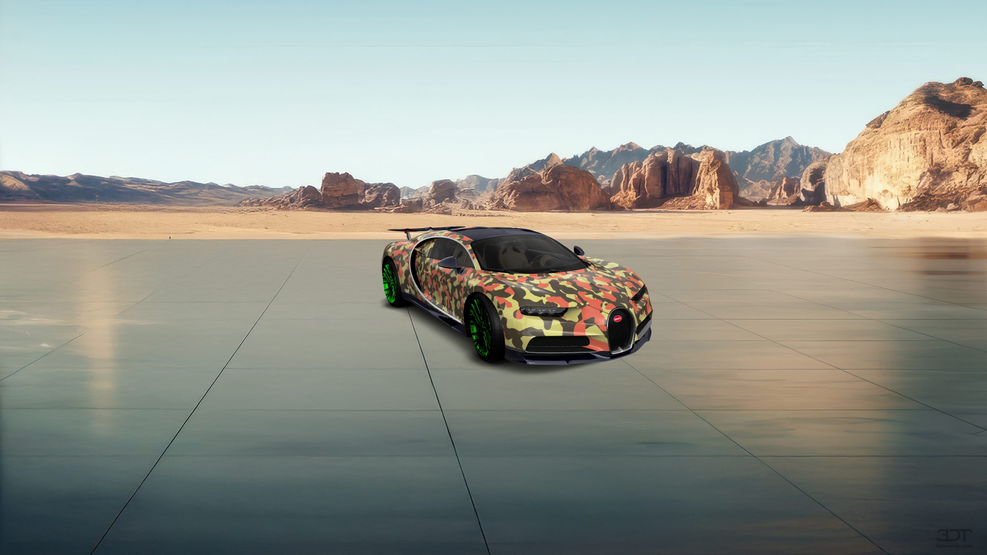 Bugatti Chiron 2 Door Coupe 2016 tuning
