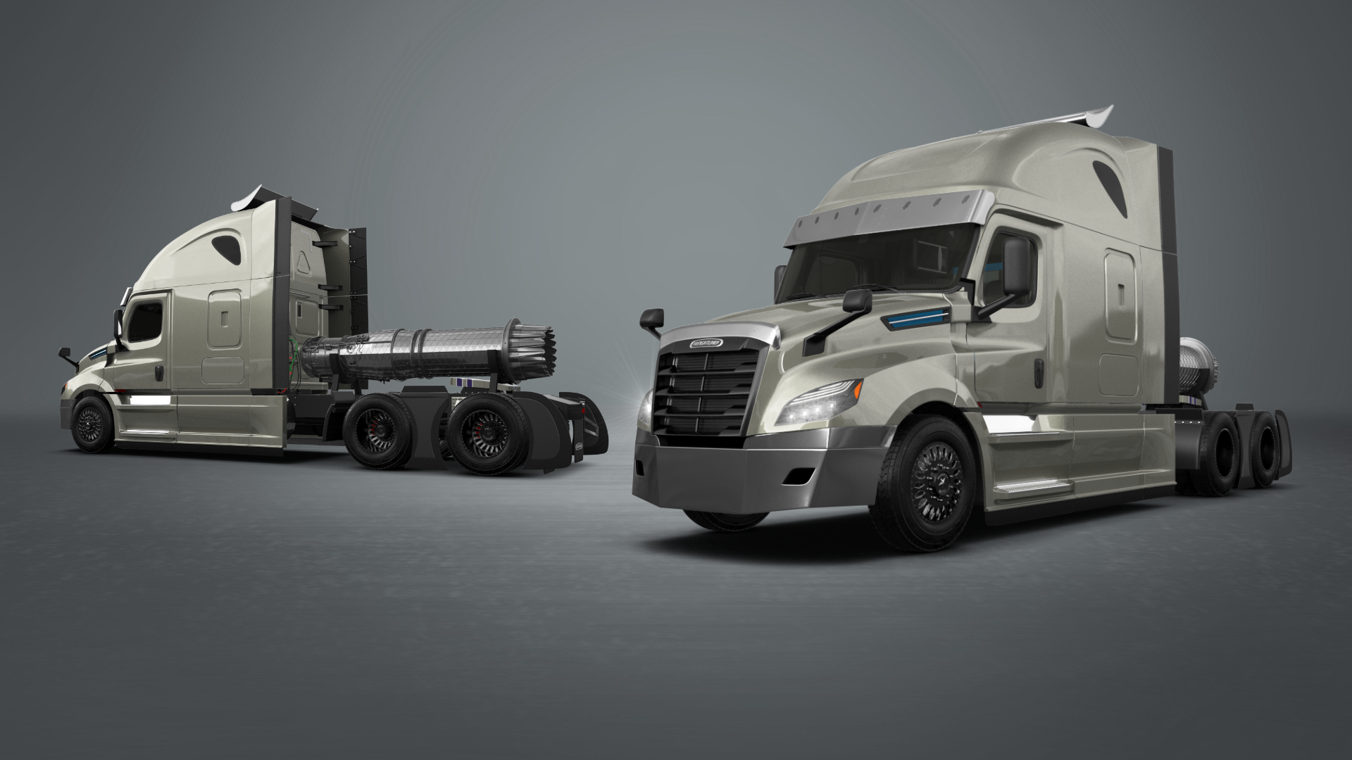 Freightliner Cascadia Sleeper Cab Truck 2018 tuning
