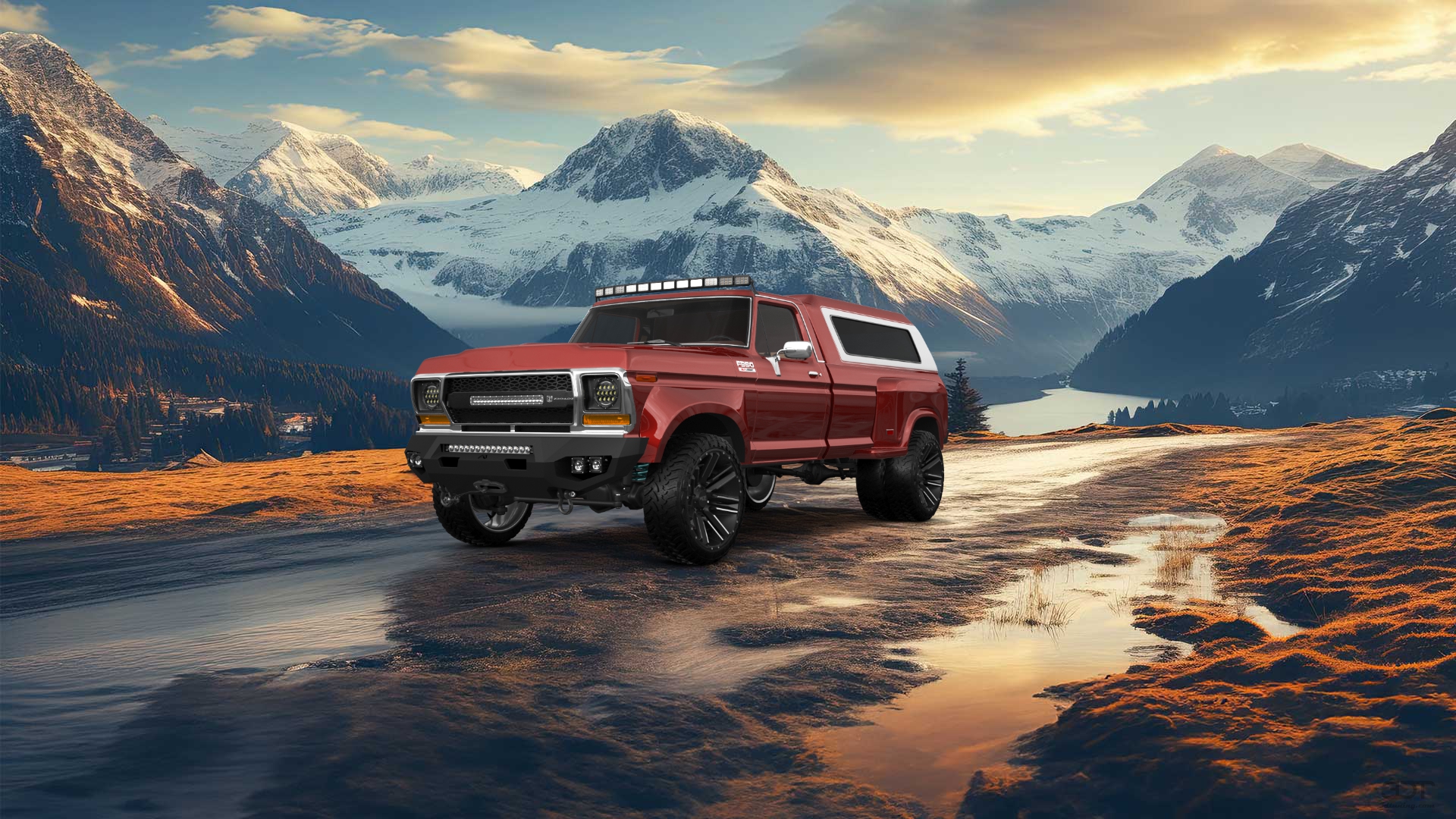 Ford F-350 Dually Regular Cab 2 Door pickup truck 1978 tuning