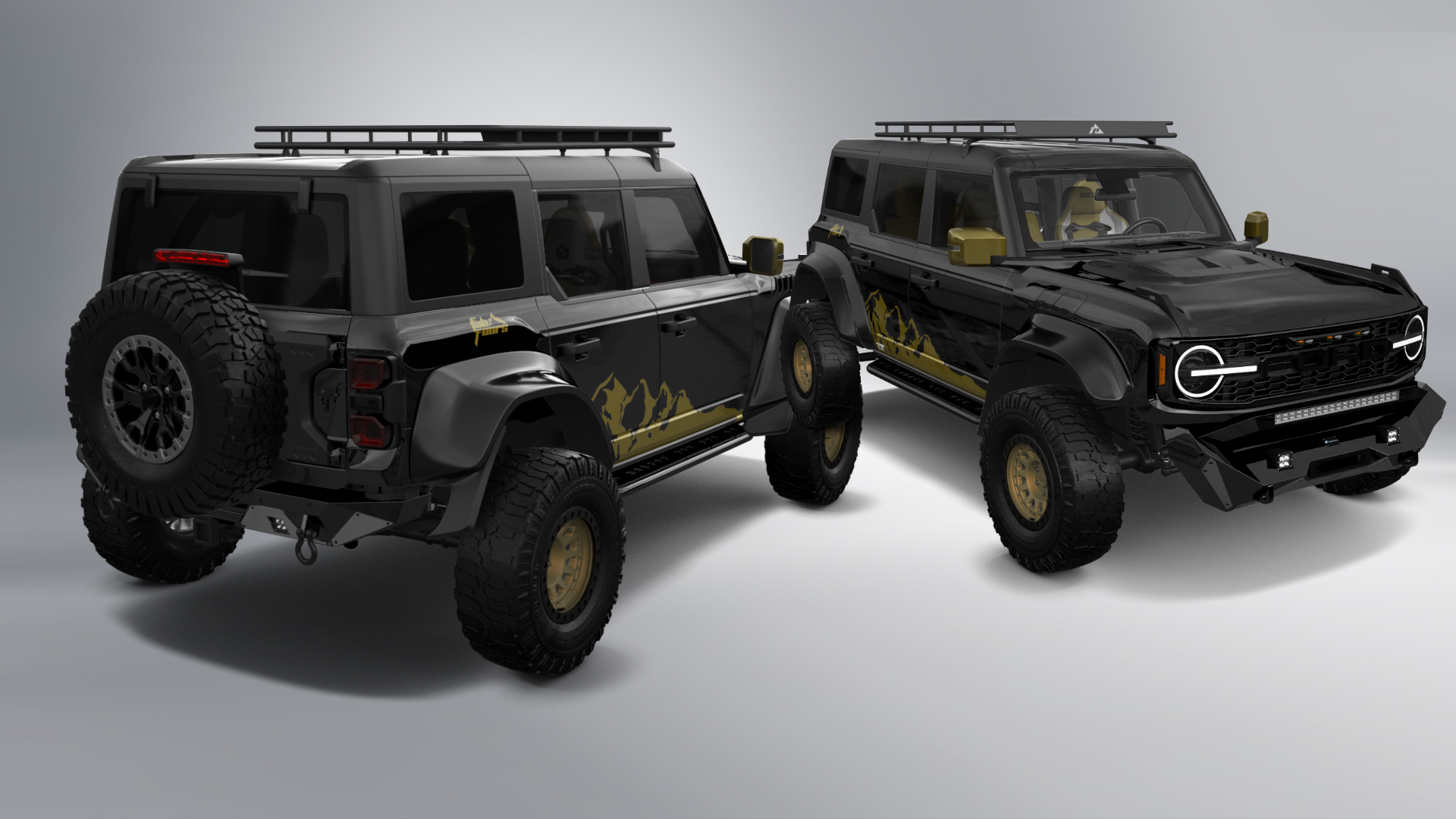 Ford Bronco Raptor 4 Door pickup truck 2022