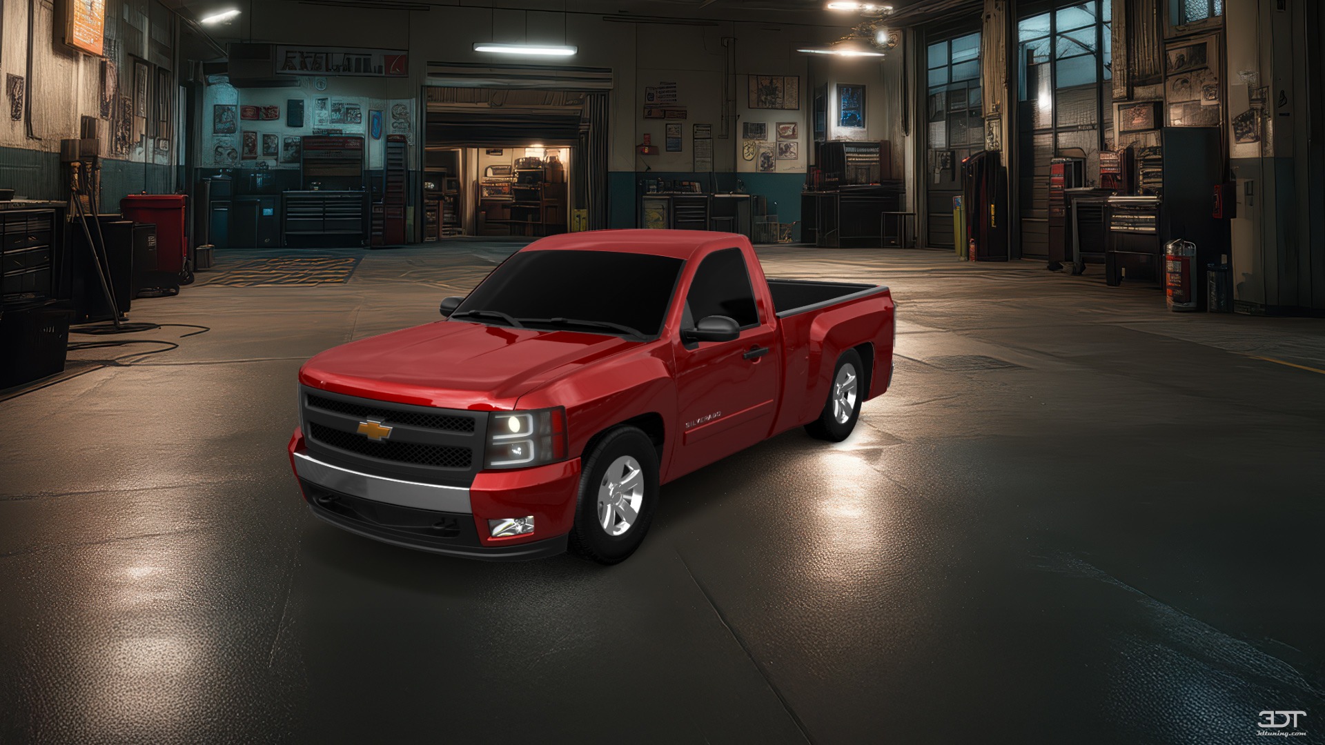 Chevrolet Silverado 1500 6.6 box Truck 2007 tuning