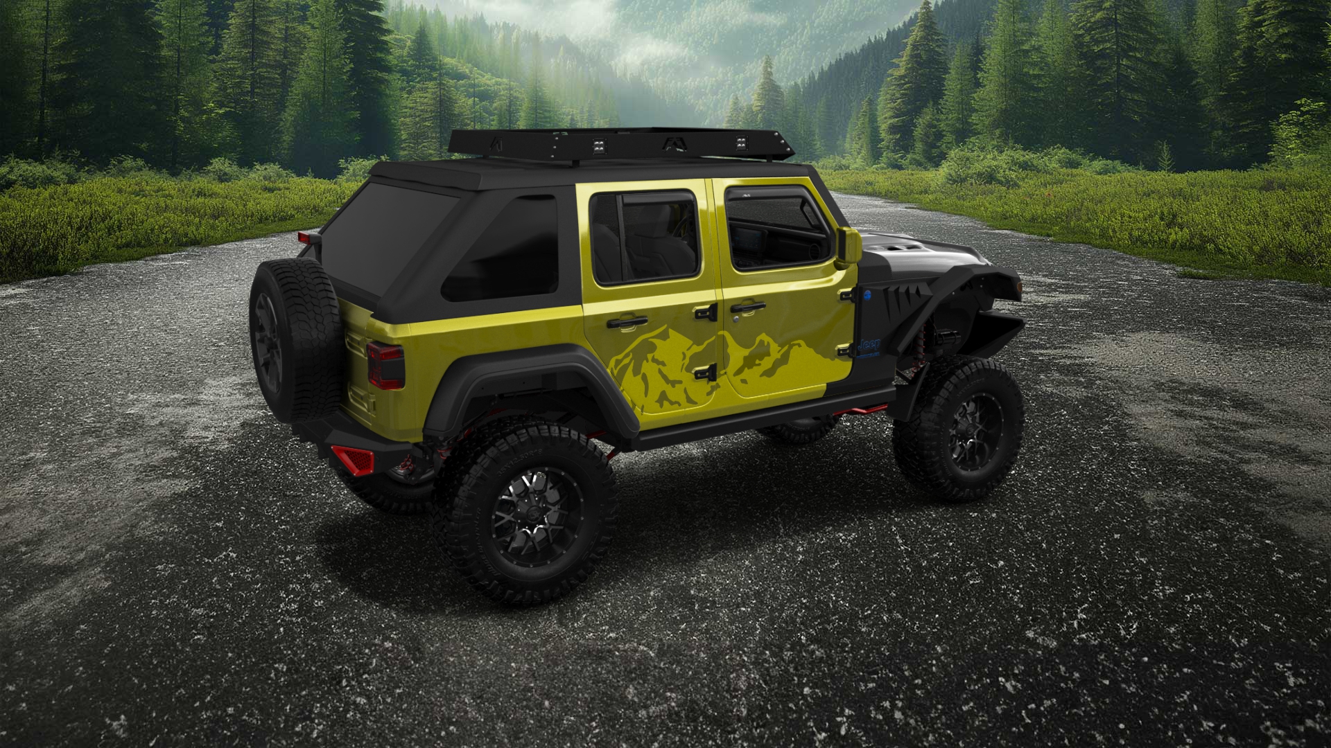 Jeep Wrangler JL 4 Door SUV 2024 tuning