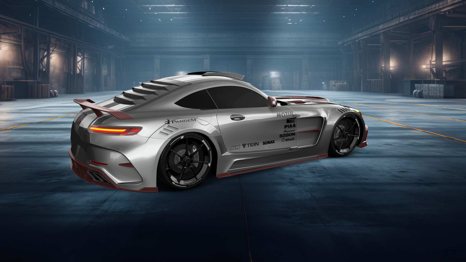 Mercedes AMG GT 2 door fastback coupe 2015
