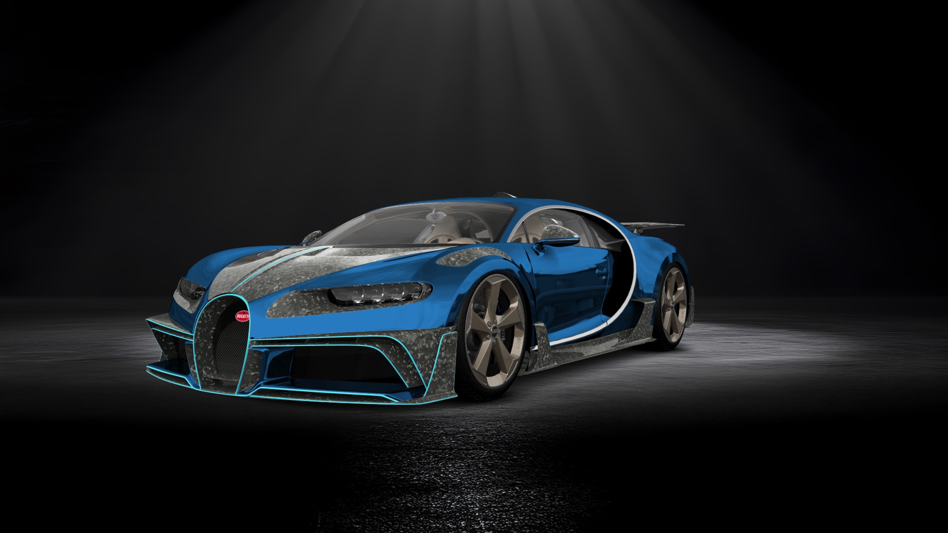 Bugatti Chiron 2 Door Coupe 2016