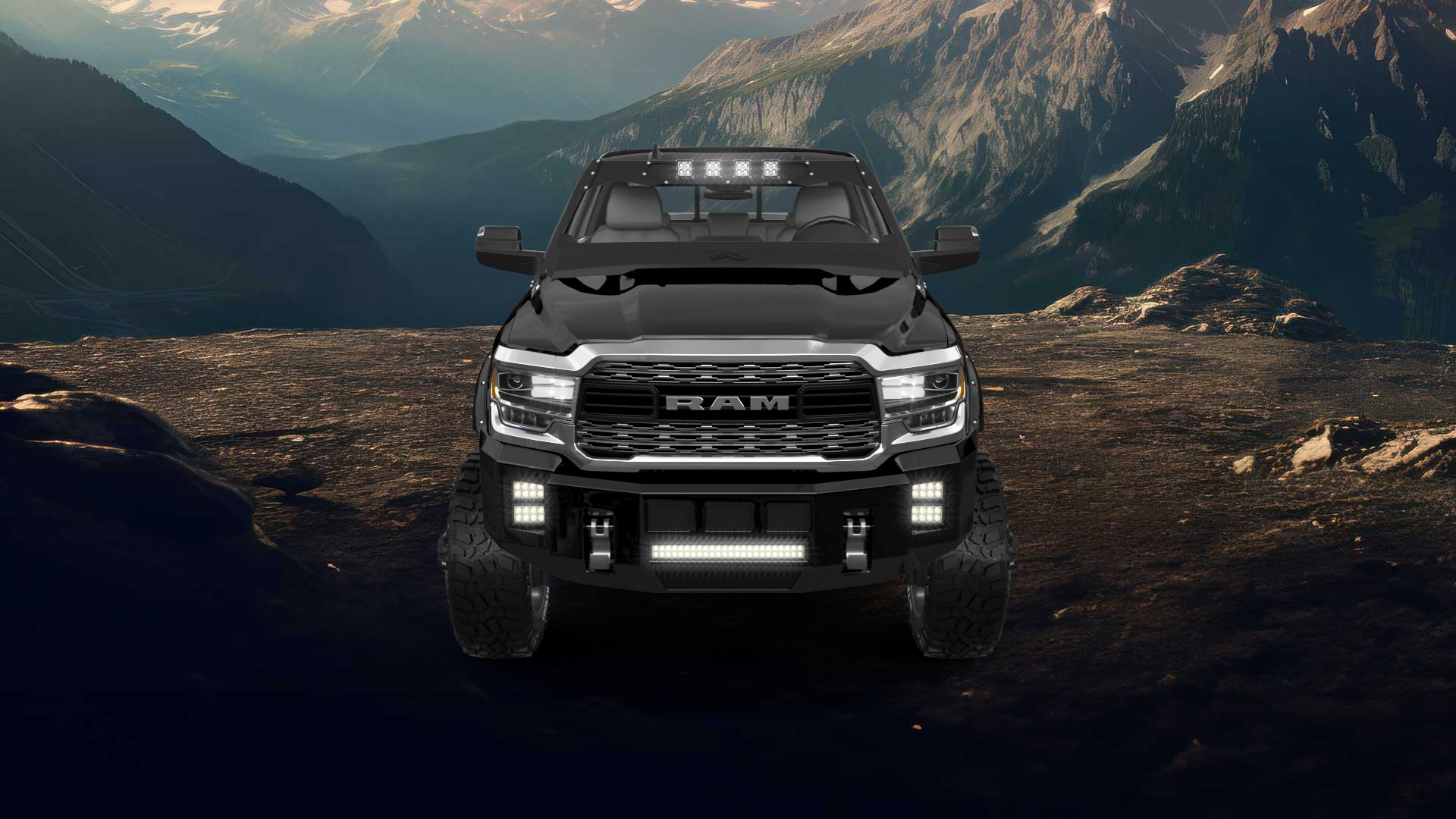 Dodge Ram 3500 4 Door pickup truck 2020 Images