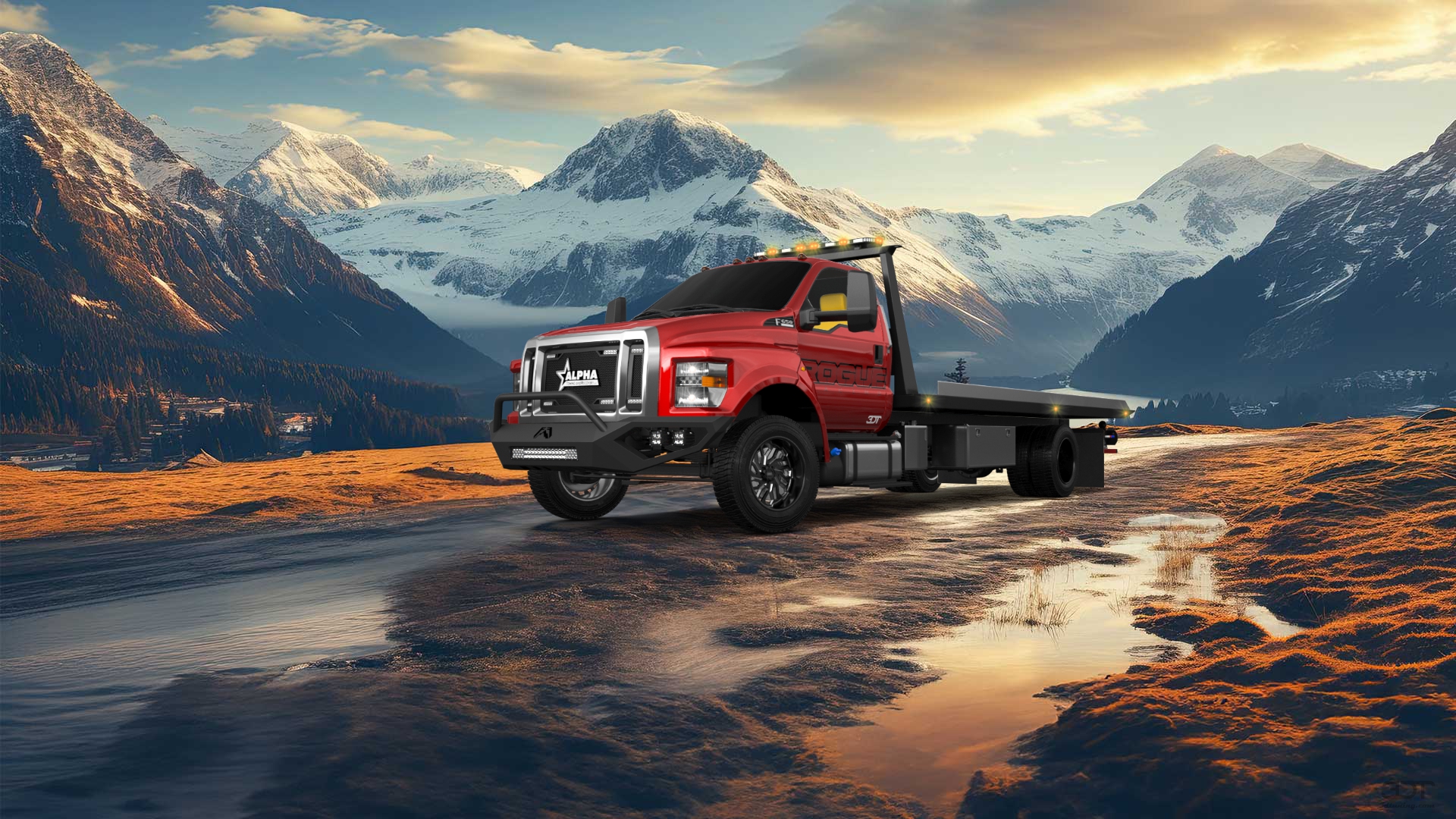 Ford F-650 Tow Truck Pickup 2016 tuning