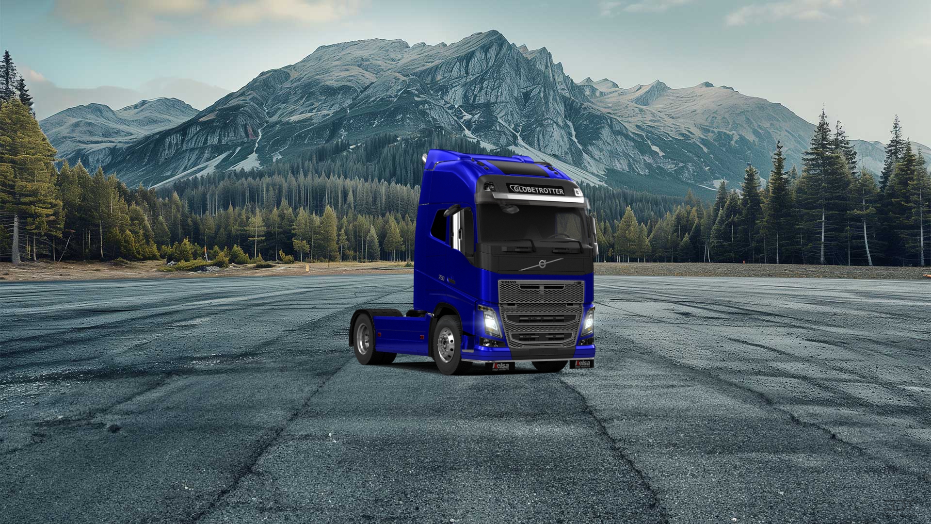 Volvo FH16 Globetrotter XL Cab Truck 2013 tuning