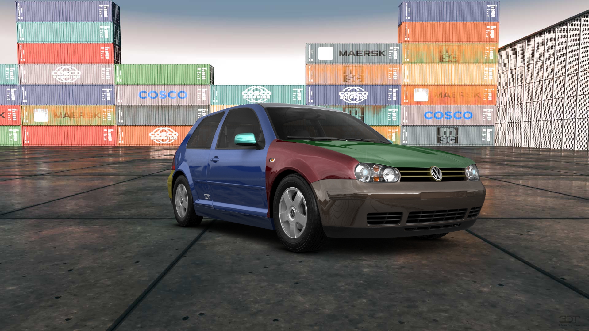 Volkswagen Golf 4 (mk4) 3 Door Hatchback 1997 tuning