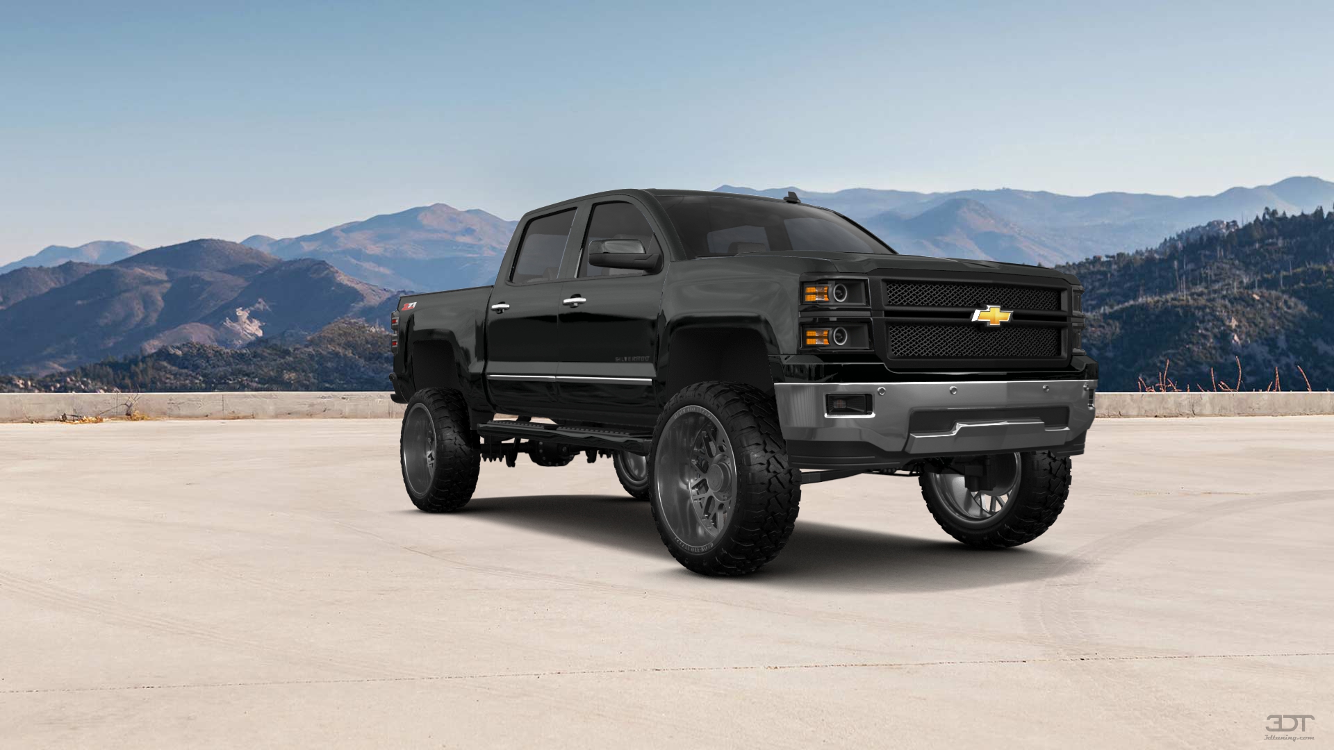 Chevrolet Silverado 1500 4 Door pickup truck 2014 tuning