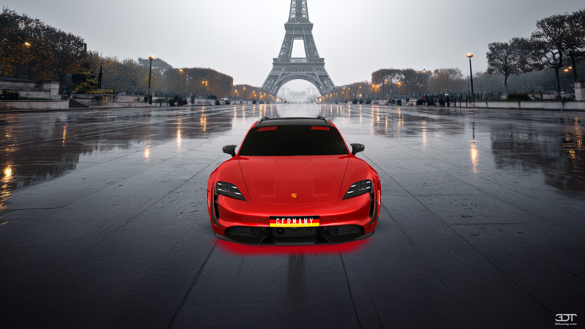 Porsche Taycan Sport Turismo Shooting Brake 2019 tuning