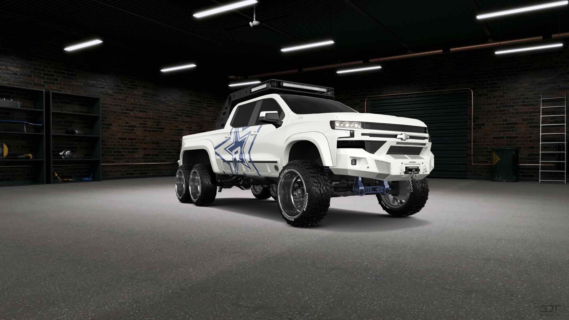 Chevrolet Silverado Hennessey Goliath 6X6 Truck 2020 tuning