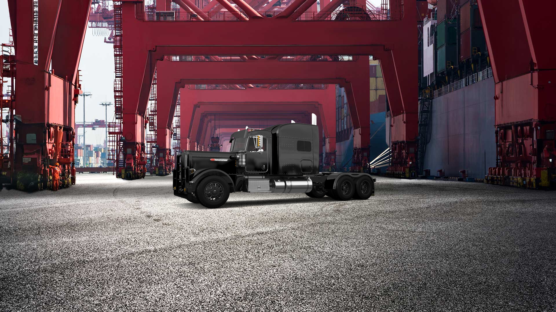 Peterbilt 389 Sleeper Cab Truck 2016