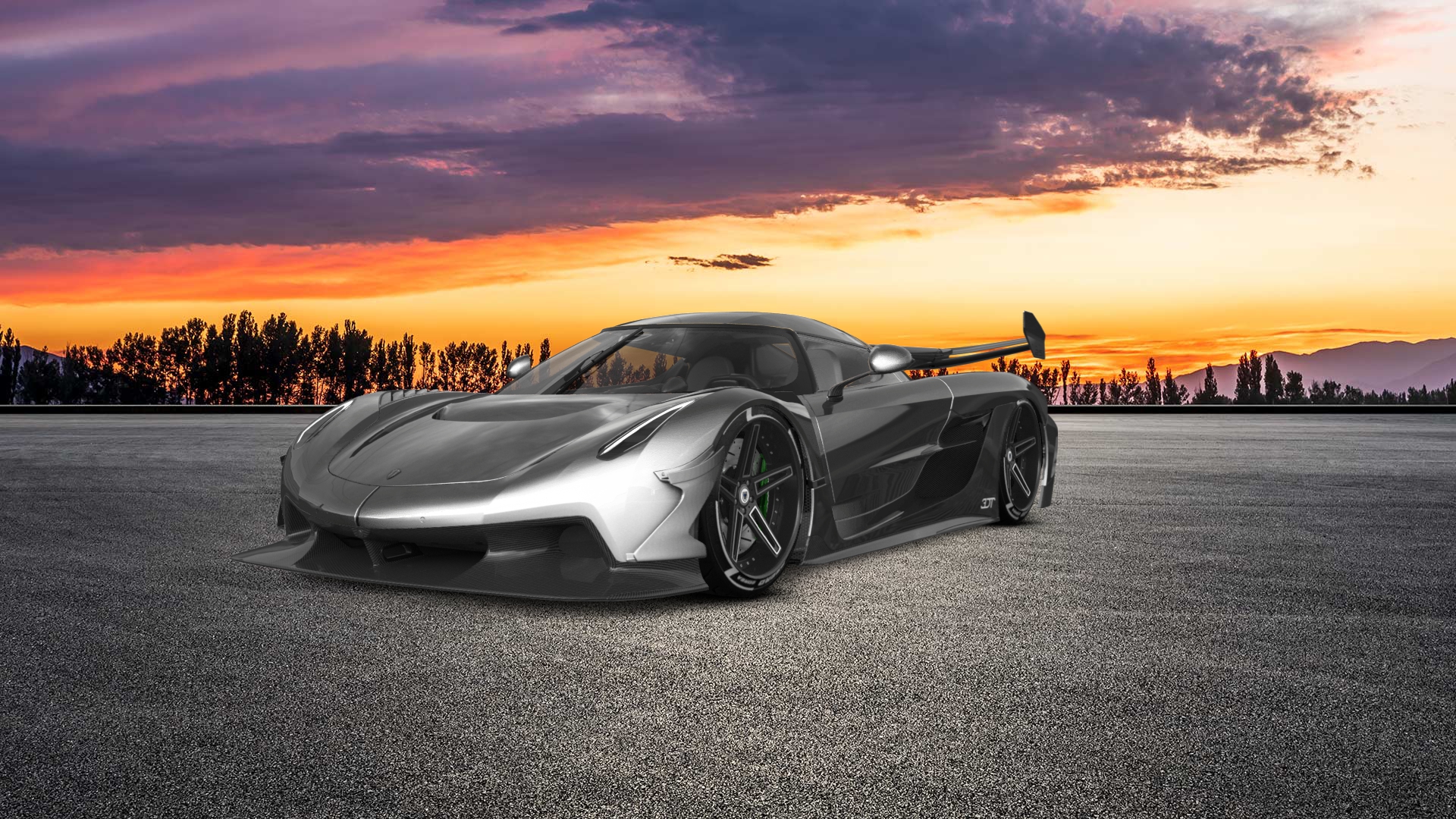 Koenigsegg Jesko 2 door targa top 2020
