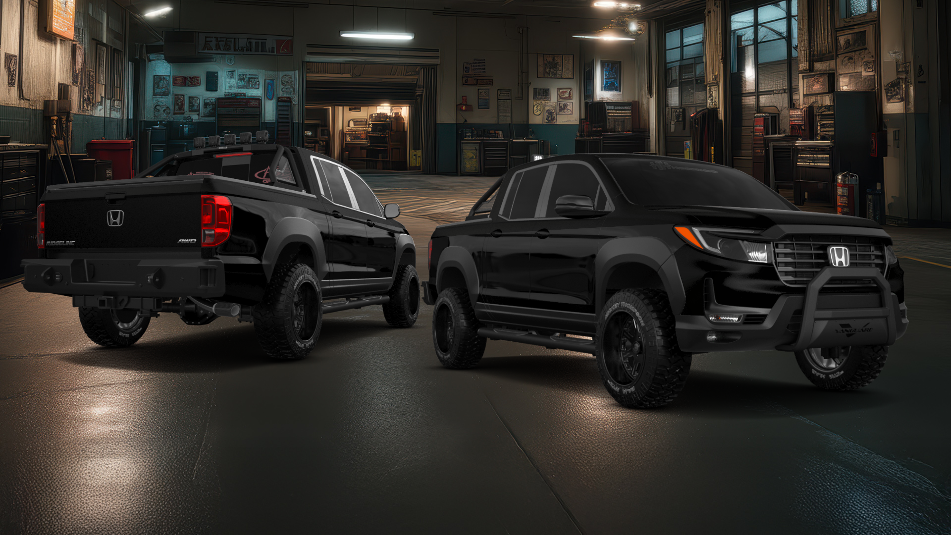 Honda Ridgeline 4 Door pickup truck 2021 tuning