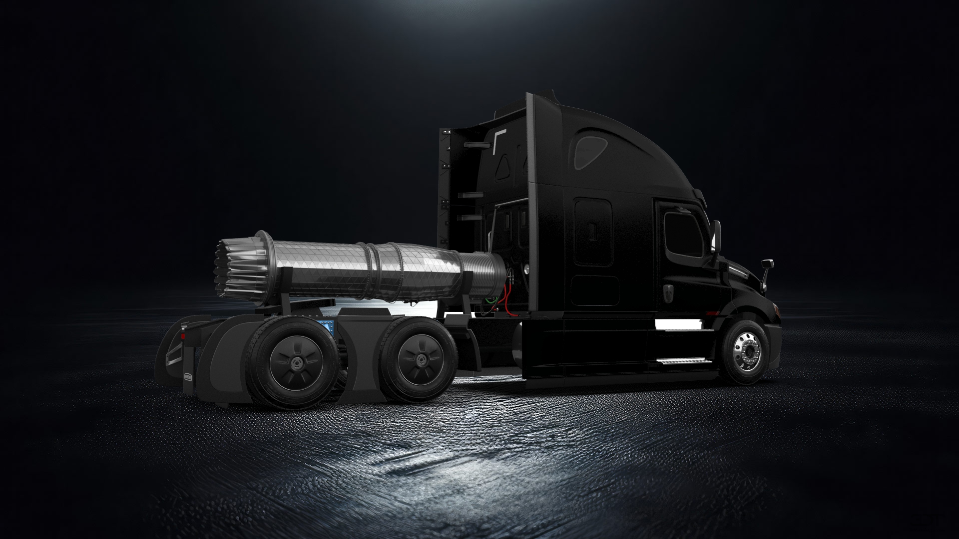 Freightliner Cascadia Sleeper Cab Truck 2018 tuning