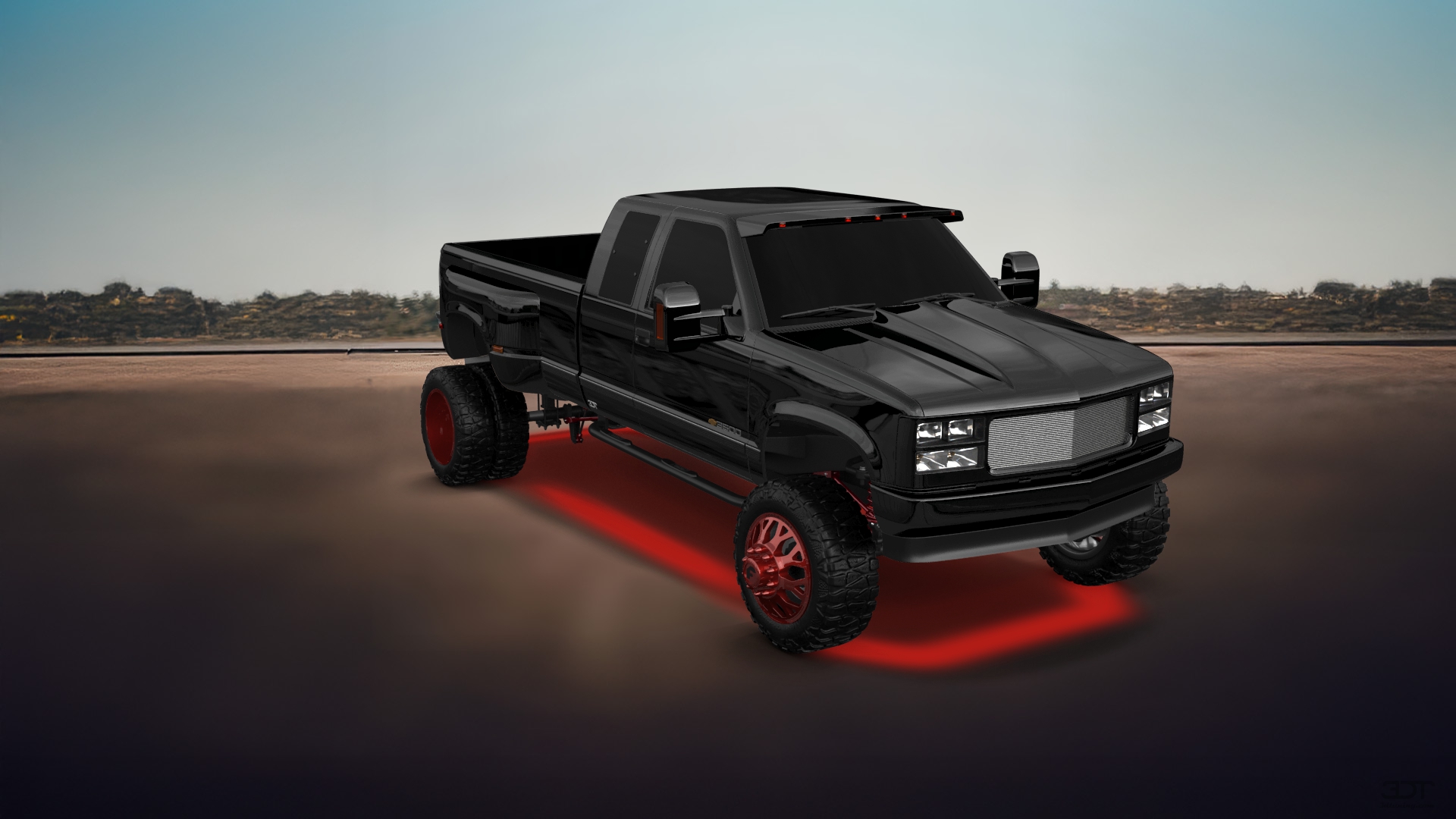 Chevrolet K3500 Extended Cab Pickup Truck 1988 tuning