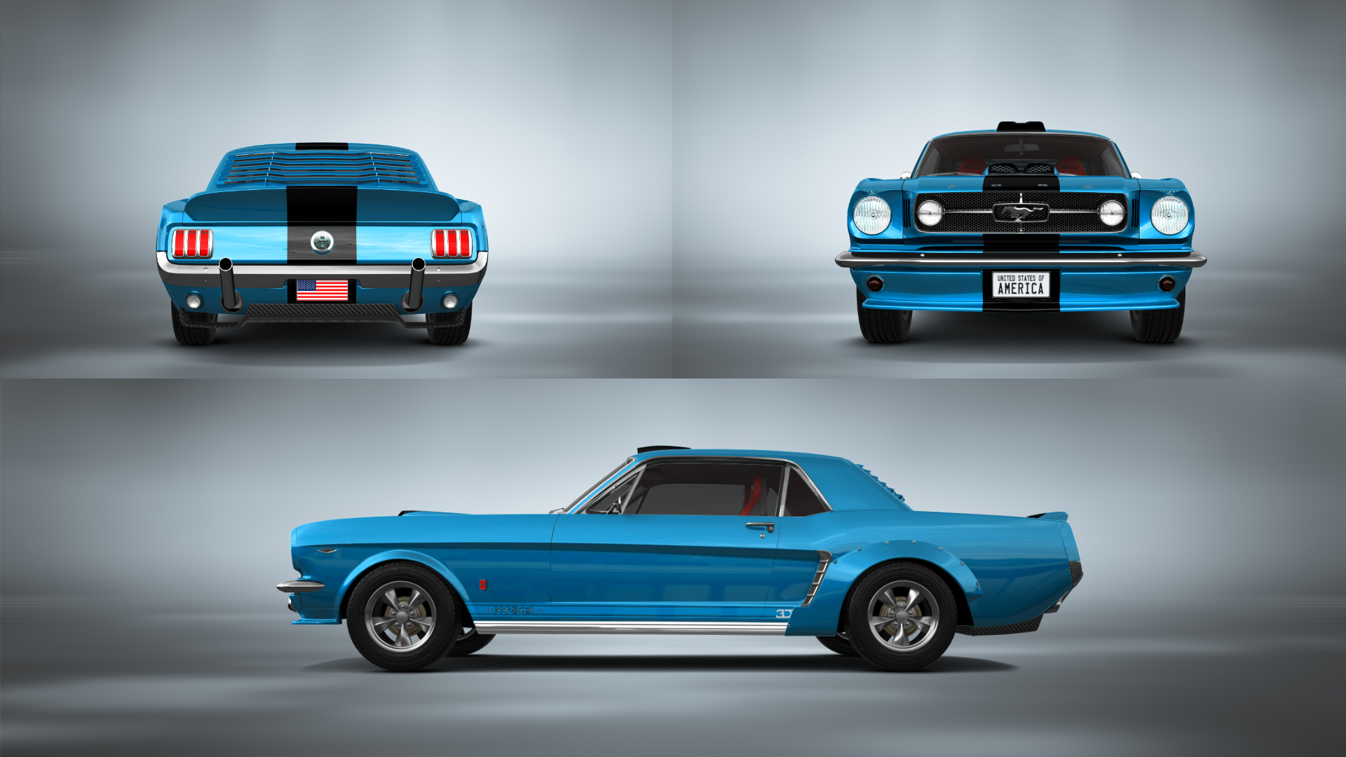 Ford Mustang 2 Door Hardtop 1964 tuning