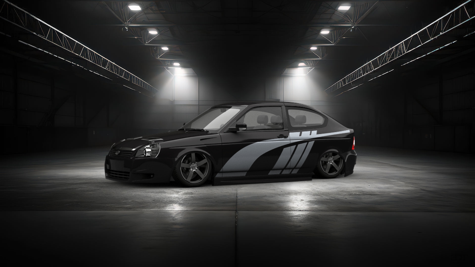 Lada Priora 21728 Coupe 2007 tuning