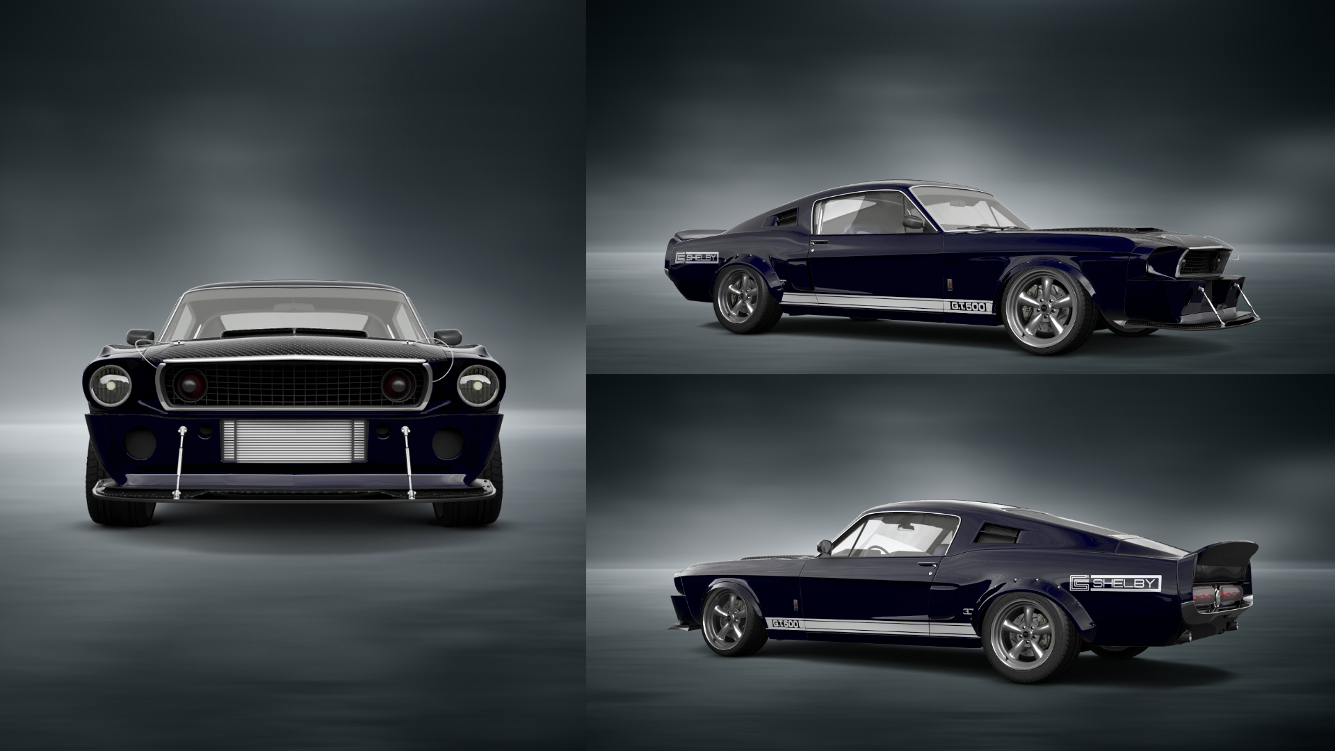 Mustang GT500 2 Door Coupe 1968