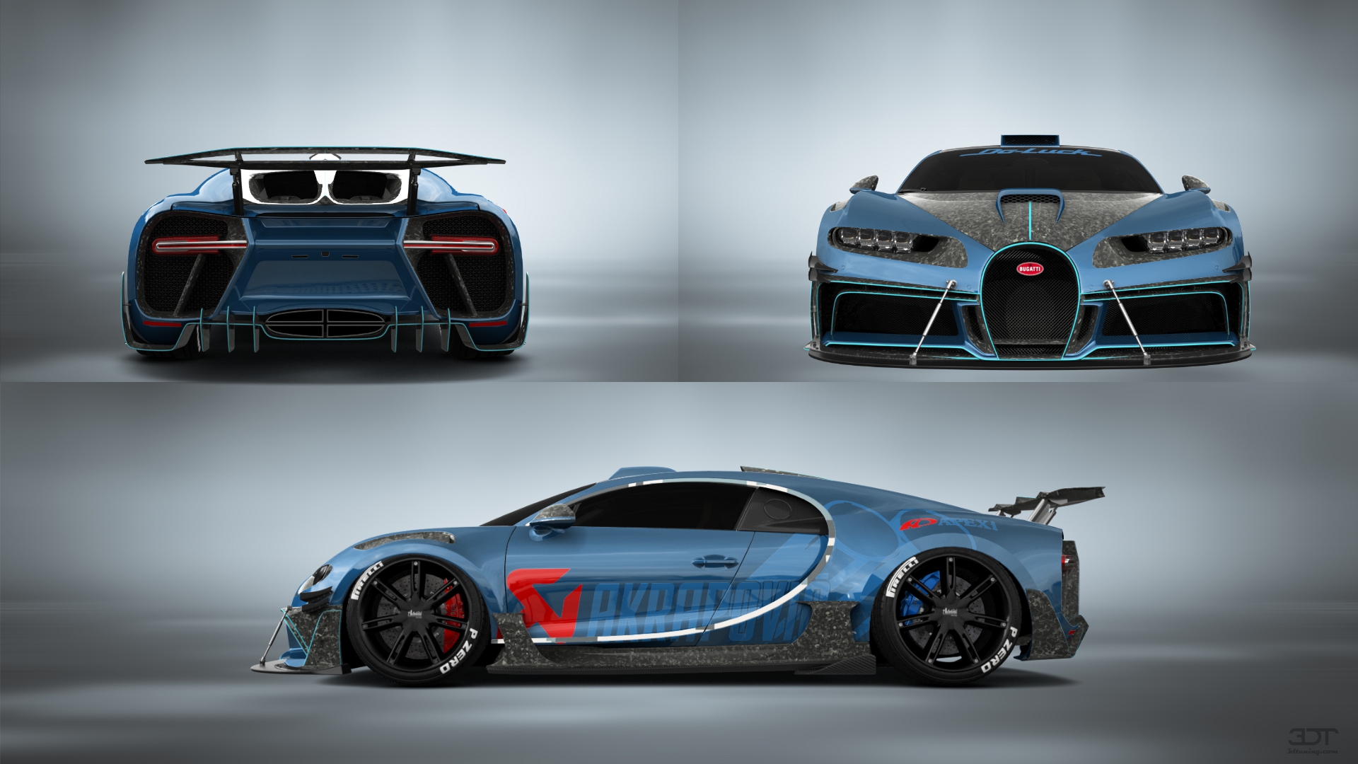 Bugatti Chiron 2 Door Coupe 2016 tuning