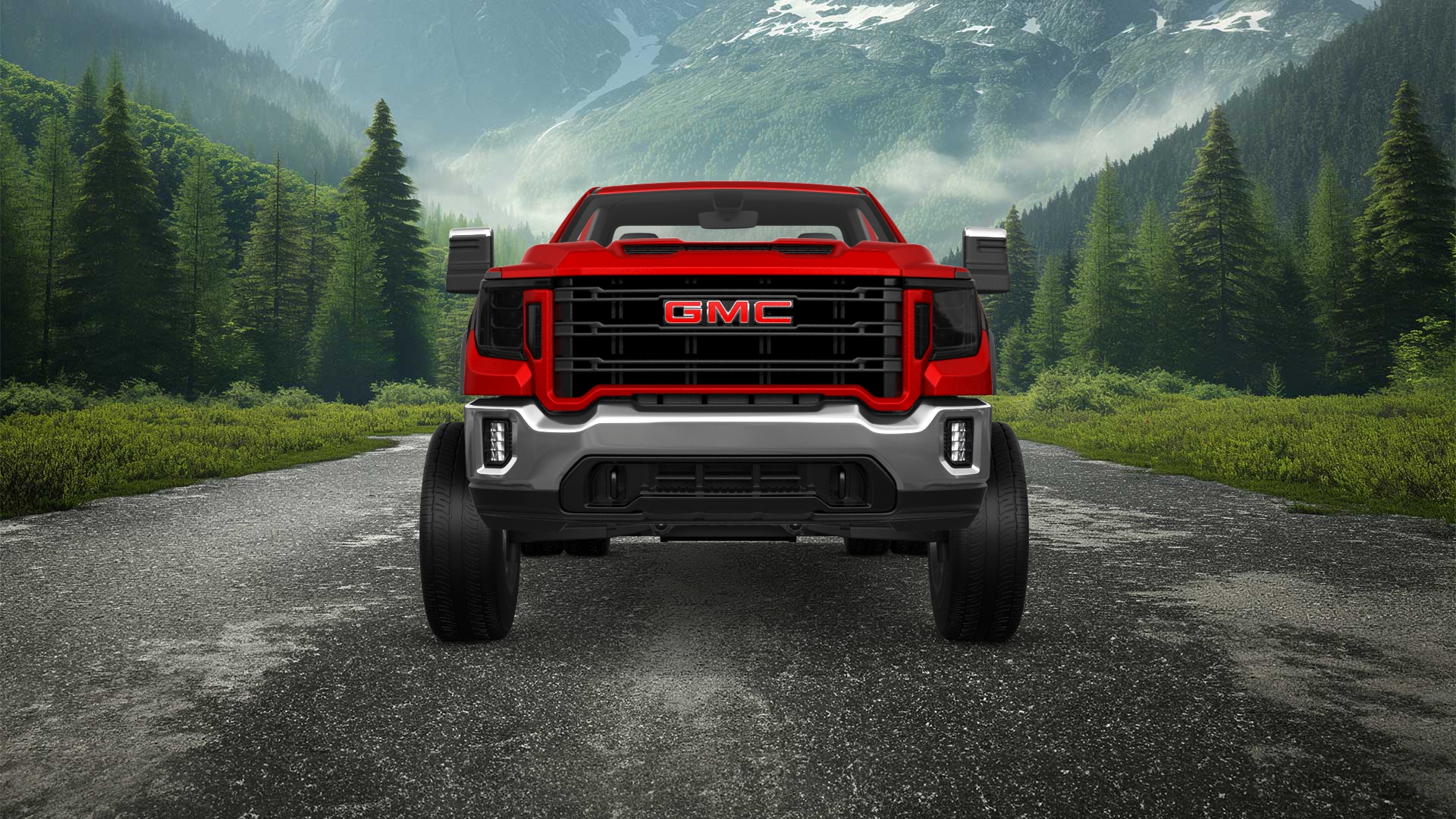 GMC Sierra 3500 HD 2 Door pickup truck 2020 tuning