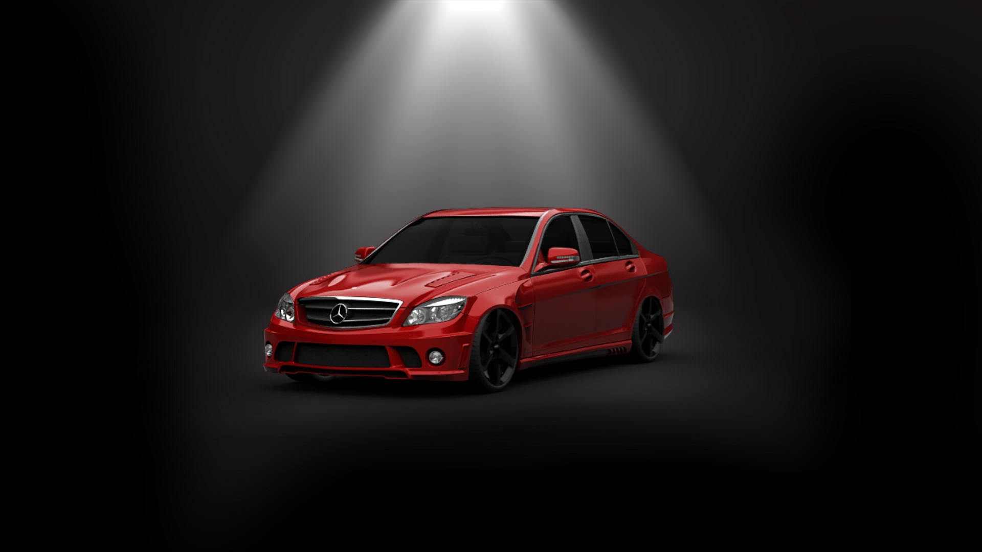 Mercedes C class Sedan 2007 tuning