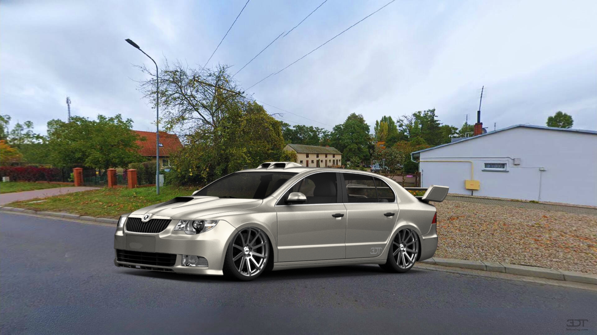 Skoda Superb Sedan 2009 tuning