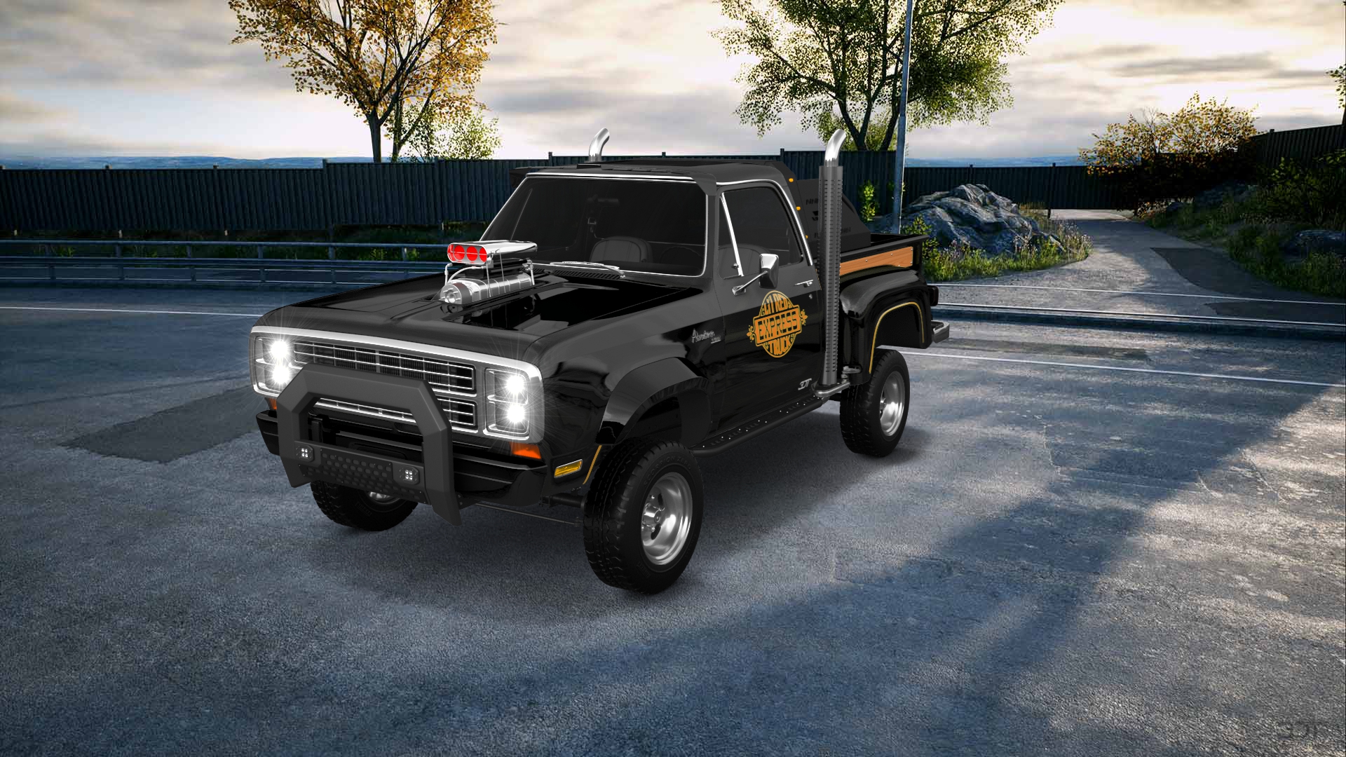 Dodge Lil Red Express 2 Door pickup truck 1979