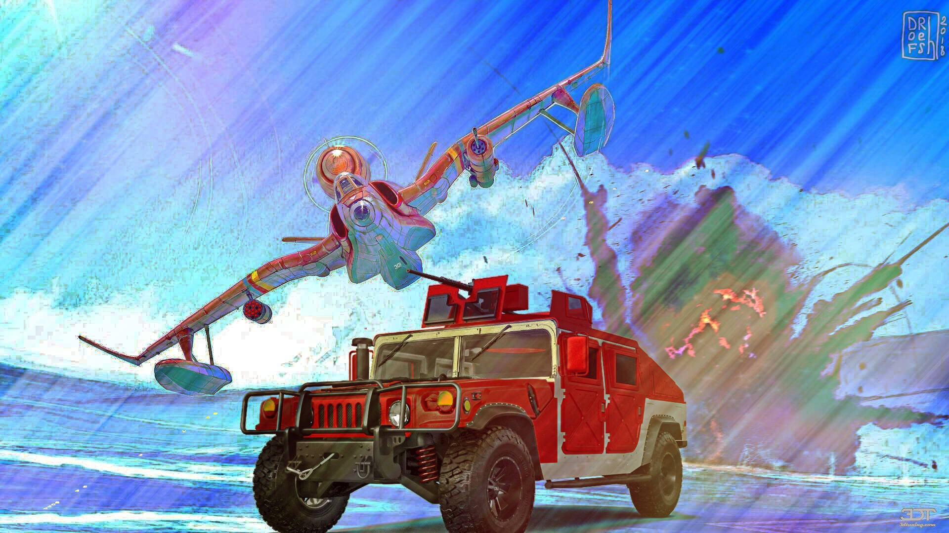 Hummer H1 4 Door SUV 1992 tuning
