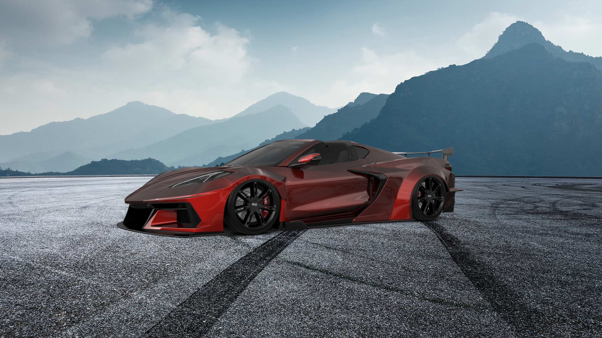 Chevrolet Corvette 2 door targa top 2020 tuning