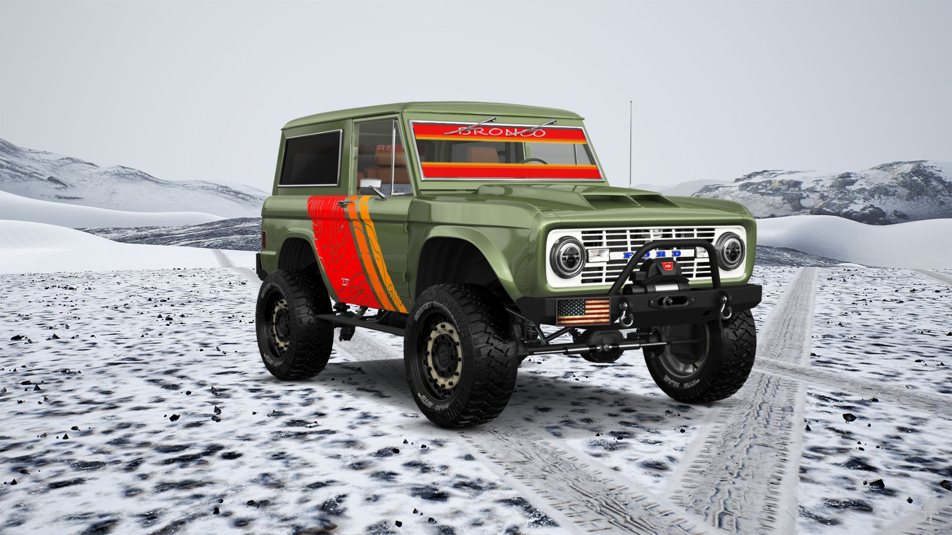 Ford Bronco 3 Door SUV 1965 tuning