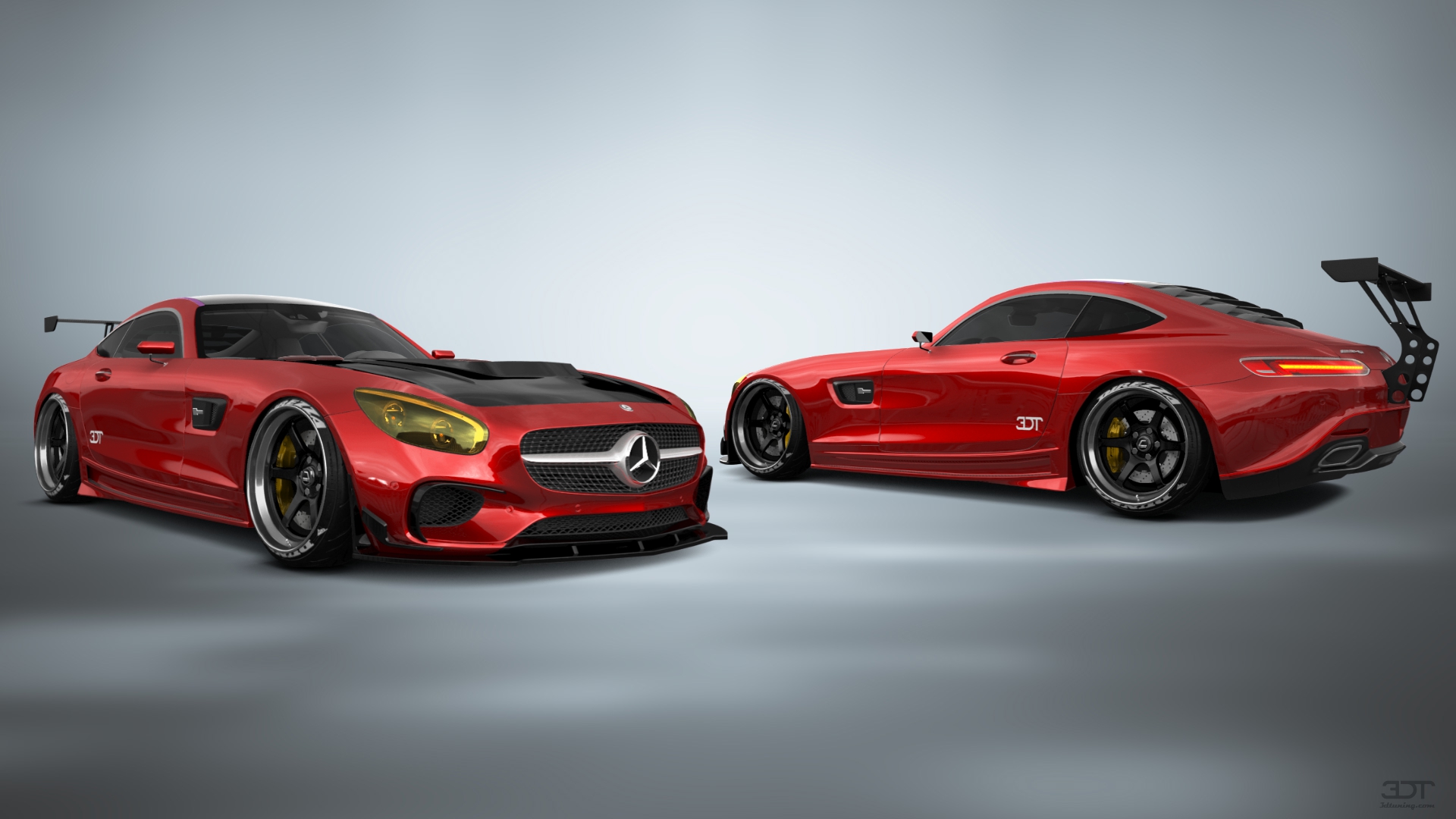 Mercedes AMG GT 2 door fastback coupe 2015 tuning
